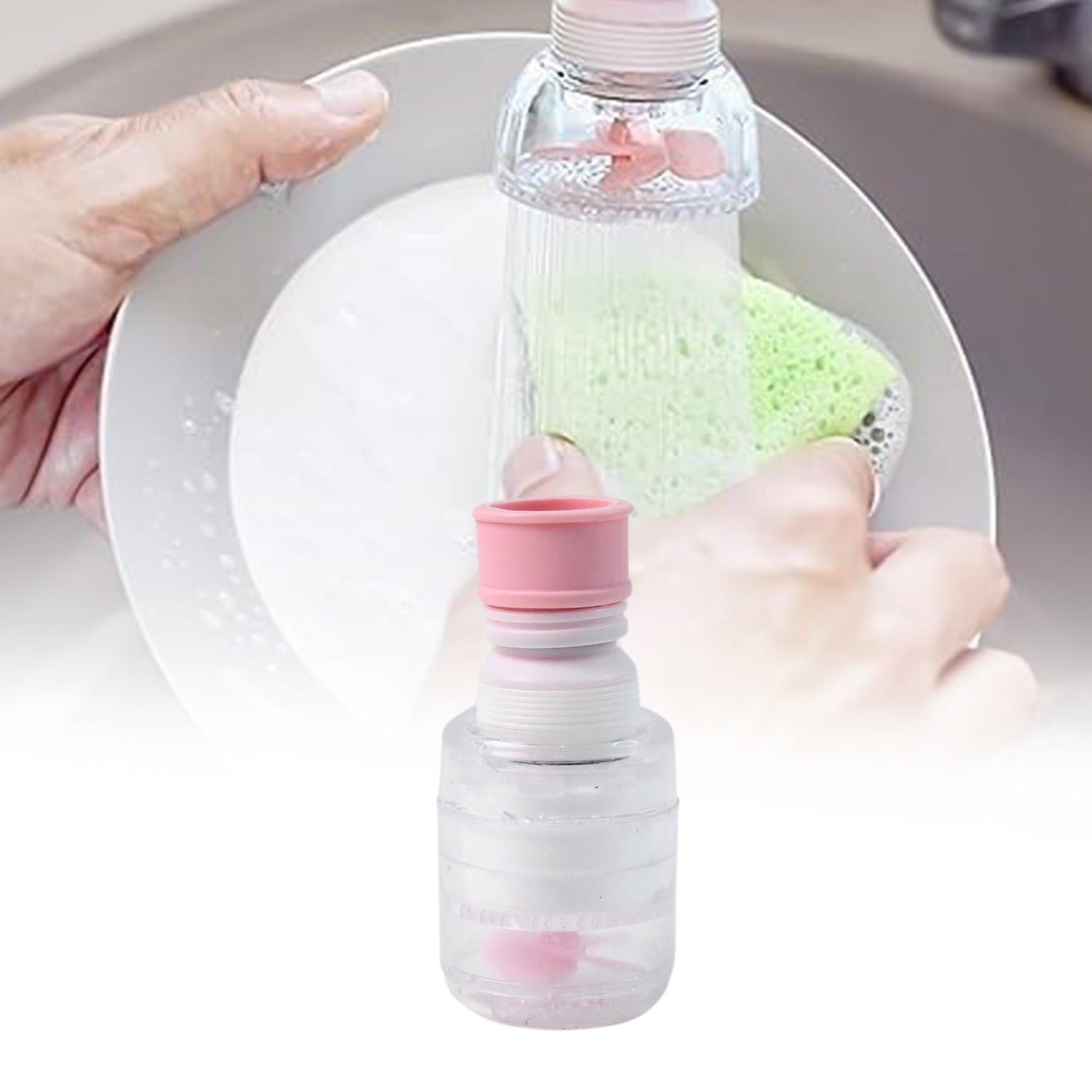 Flexible Plastic Faucet Extender (1 pc)