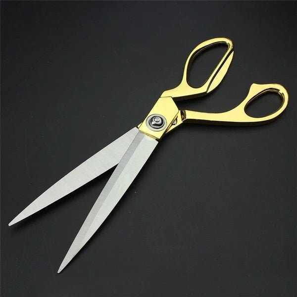 Stainless Steel Tailoring Scissor Sharp Cloth Cutting (8.5inch) (Golden)