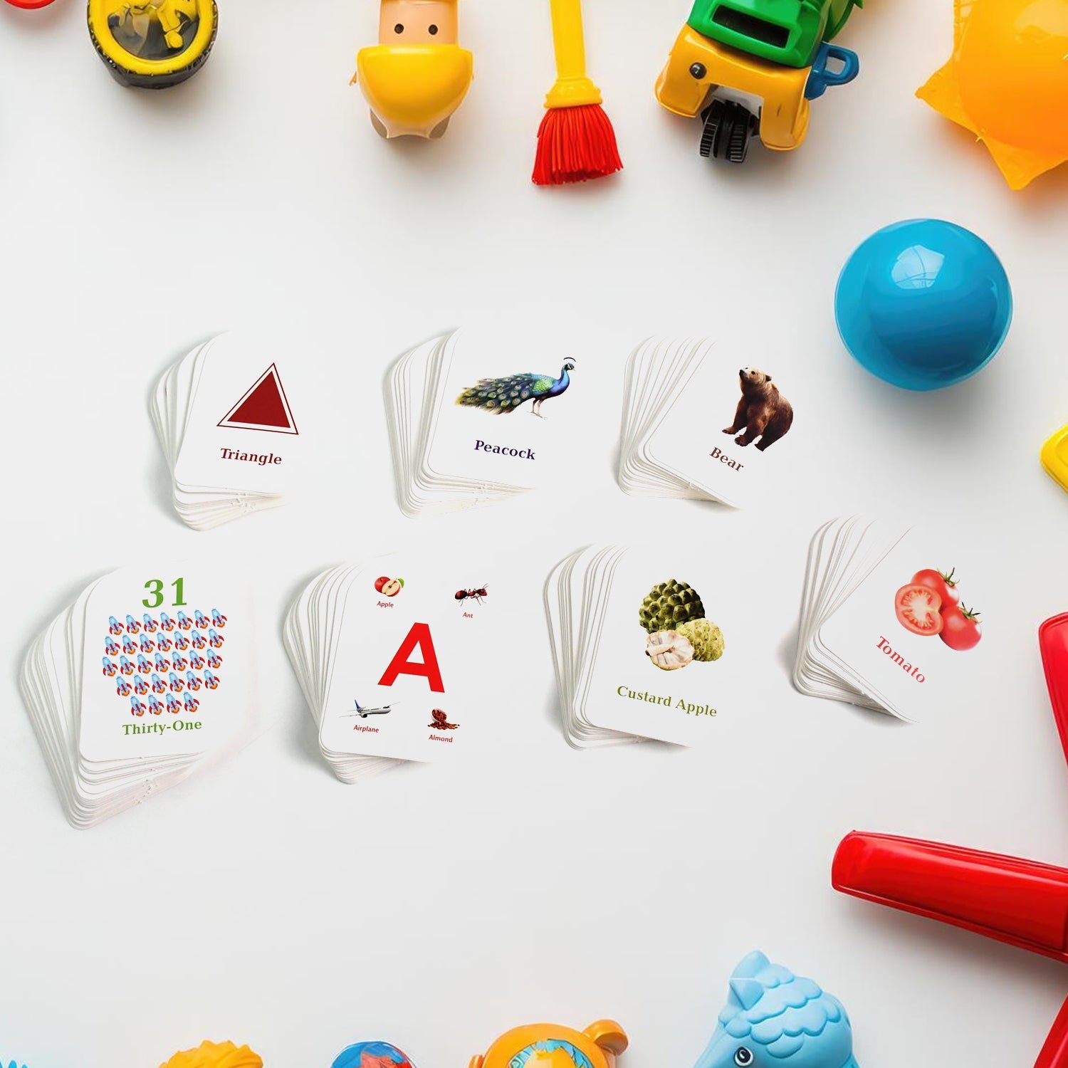 7-in-1 Kidkraft Early Learner Flashcard Combo Set ( 224 PC  CARD)