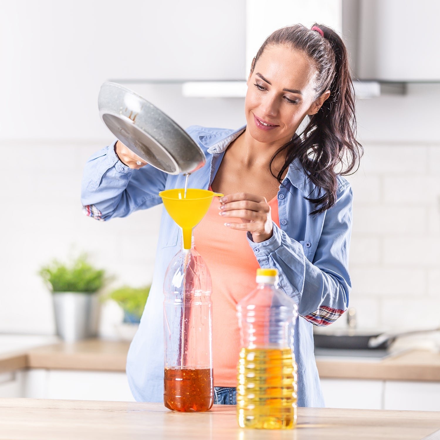 Round Big Small Funnel for Kitchen