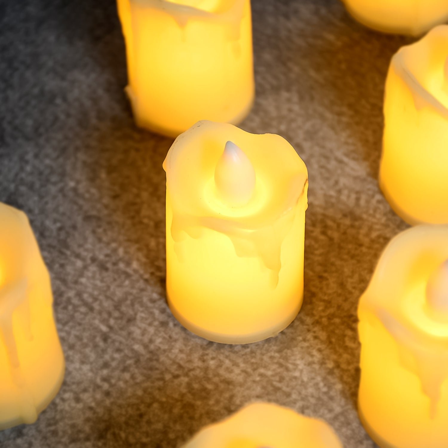 Festive Lighting for Any Occasion: , Diwali 12 pcs LED Candles