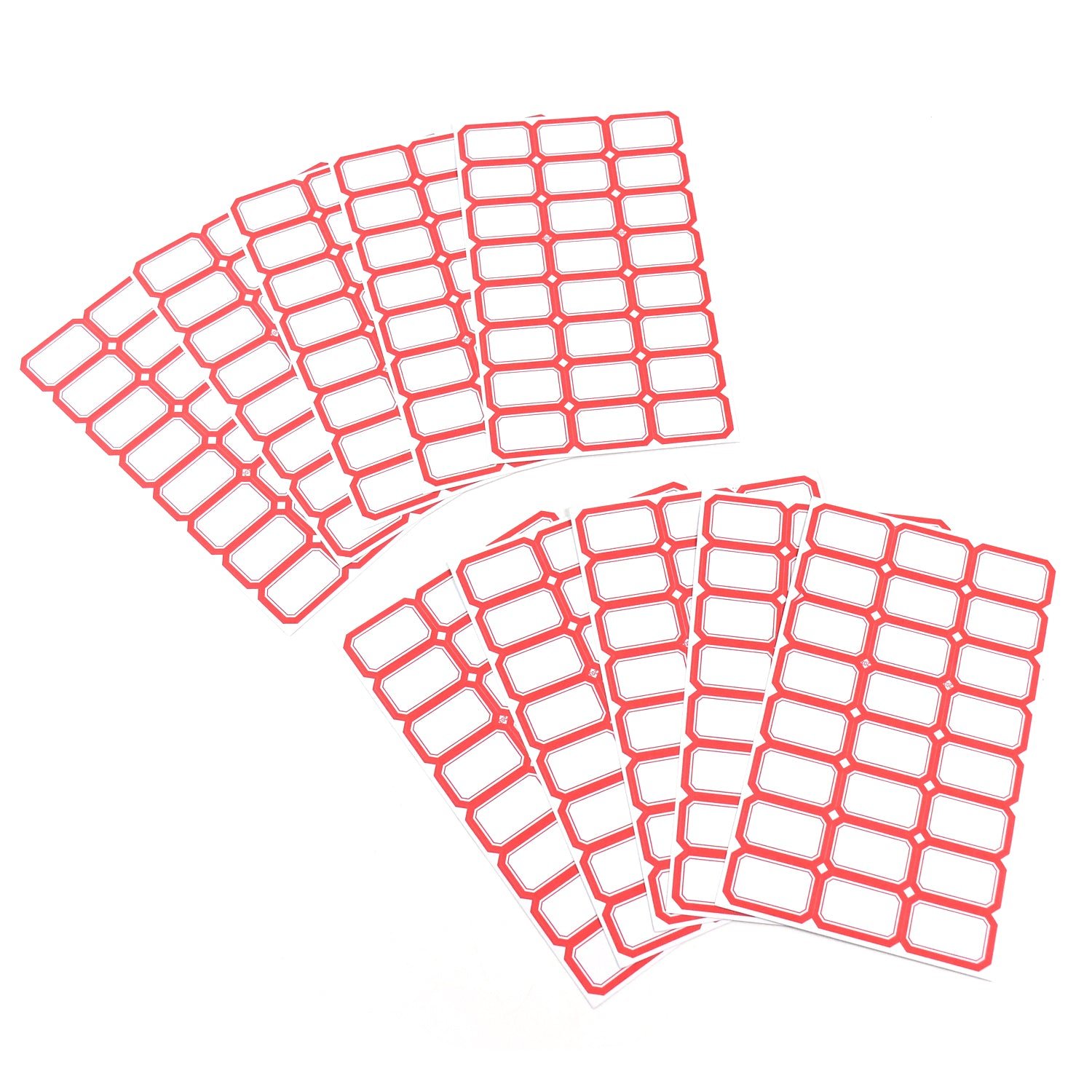 Multipurpose Writable Blank Label Sticker Sheets (1 Sheet)