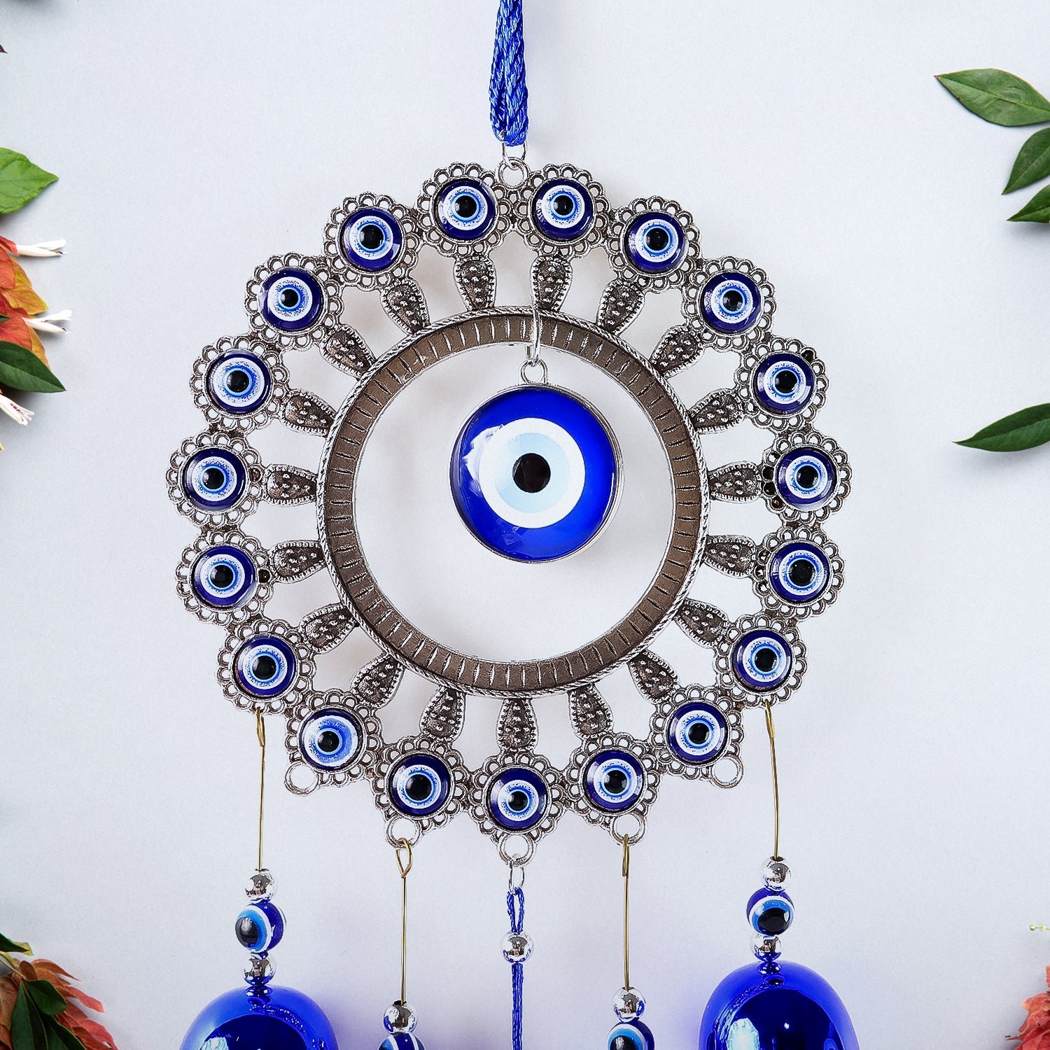Decorative OM Evil Eye Wind Chime Wall Hanging (Mix Desin & 1 Pc)