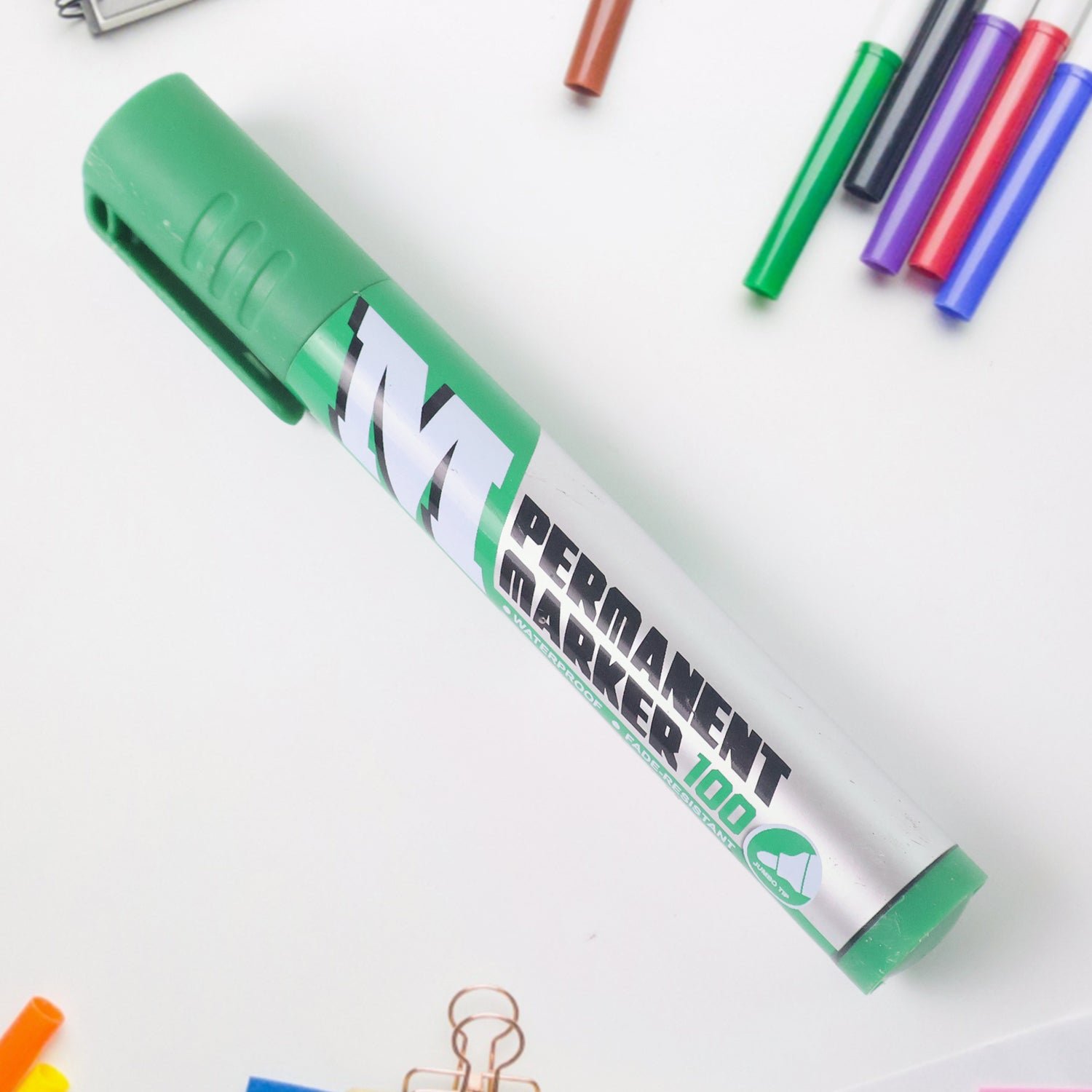 Permanent Green Ink Marker (1 Pc)