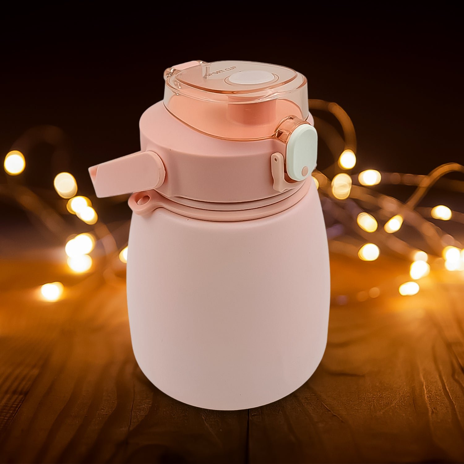 Stainless Steel Mug / Bottle Vacuum Insulated Cup Handle & Strap, Tumbler (1000 ML)