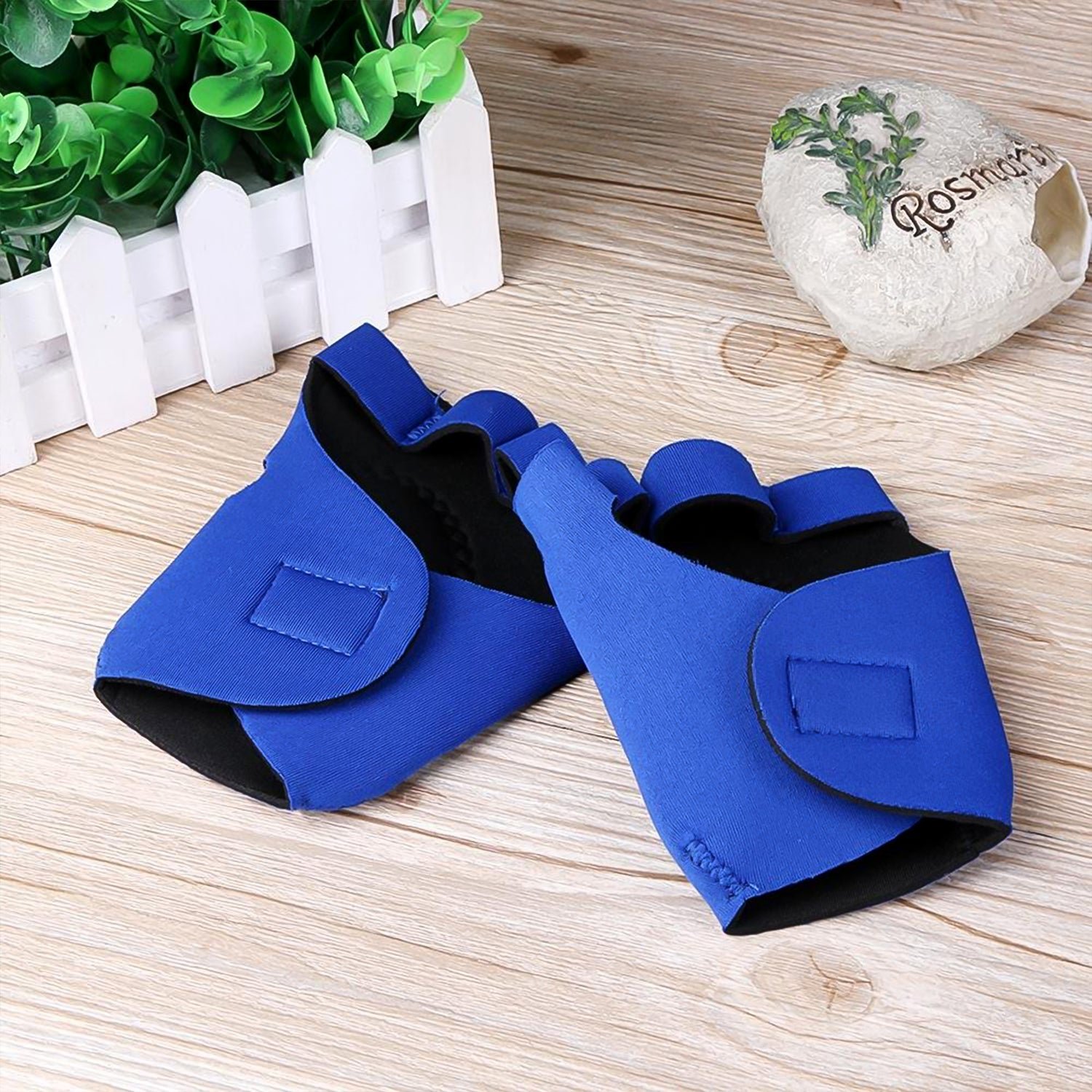 Palm Support Gloves – Half Finger Gym Exercise Gloves for Outdoor Training