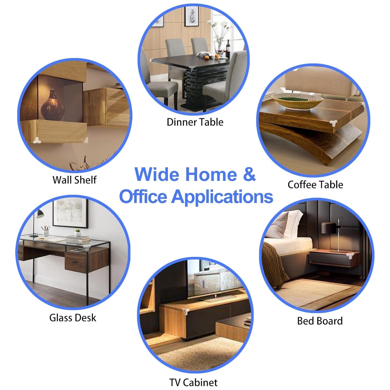 Corner Protector for Baby (10 Pcs Set / T Shape)