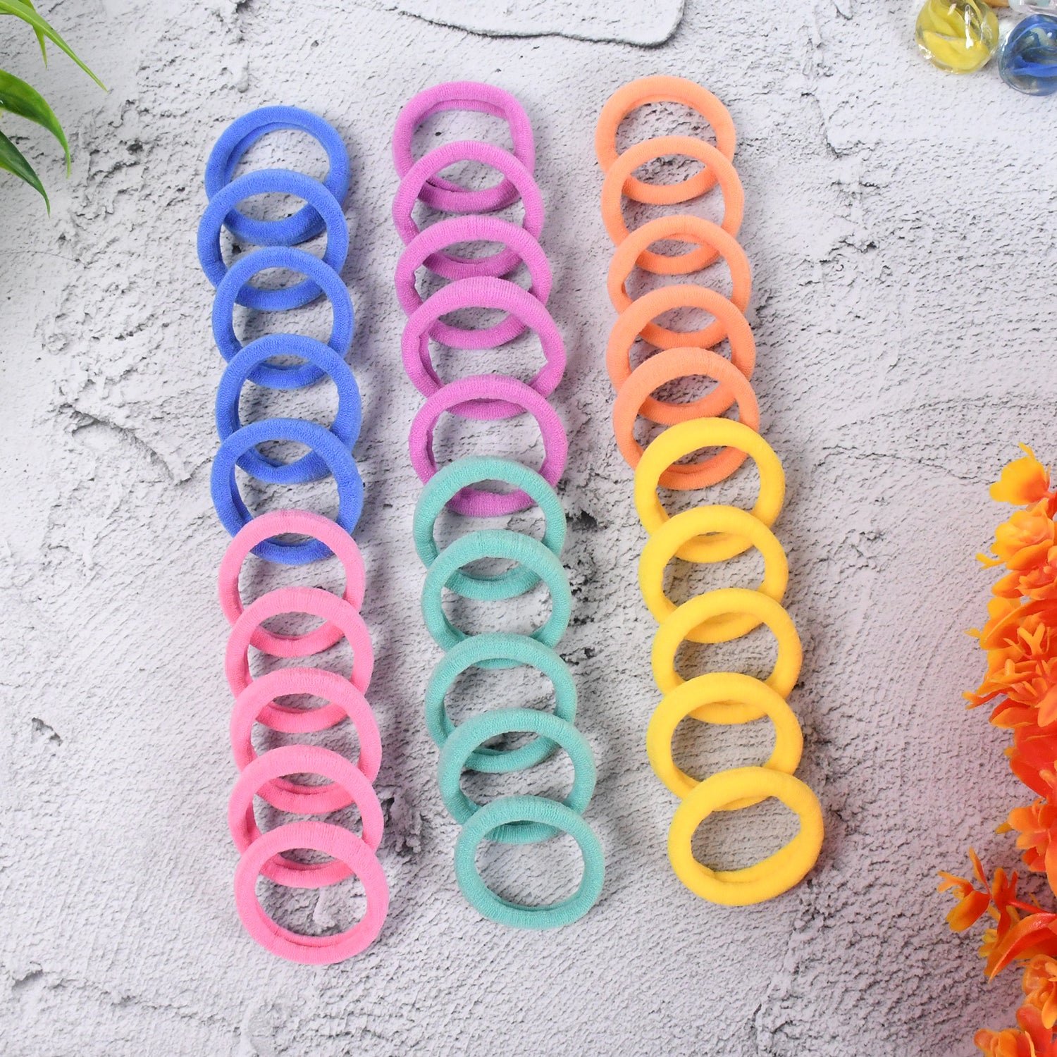 Mini Hair Ties, Mini Hairlines, mini hairbands (30 Pcs Set), Hair accessories