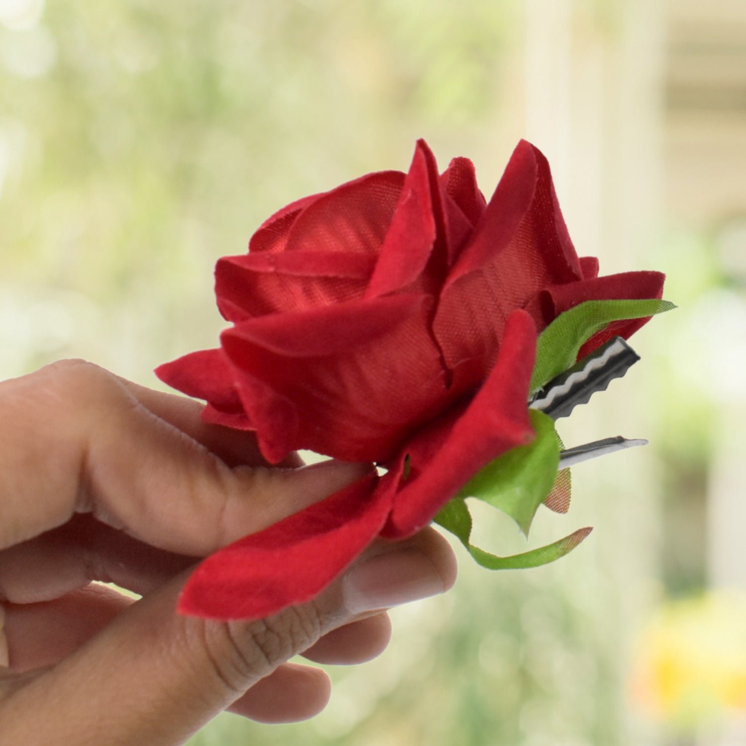 Colourful Flowing Flower Hair Pin (12 Pcs Set / Mix Color), Hair accessories