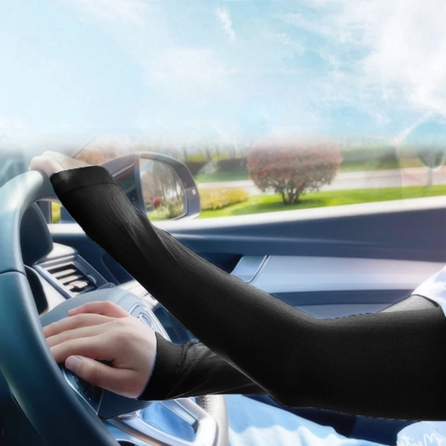 Stretchable Elbow Support Compression Sleeves (1 Pair)