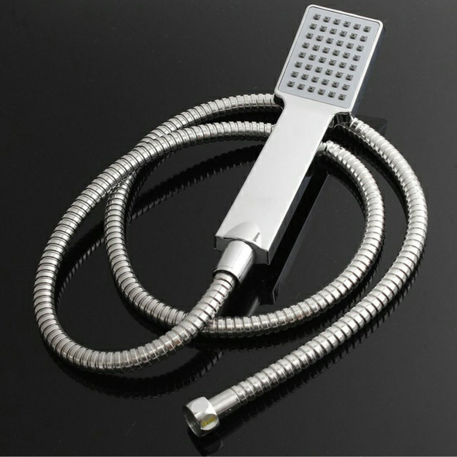 Stainless-Steel Handheld Shower Hose - (1 Pc)