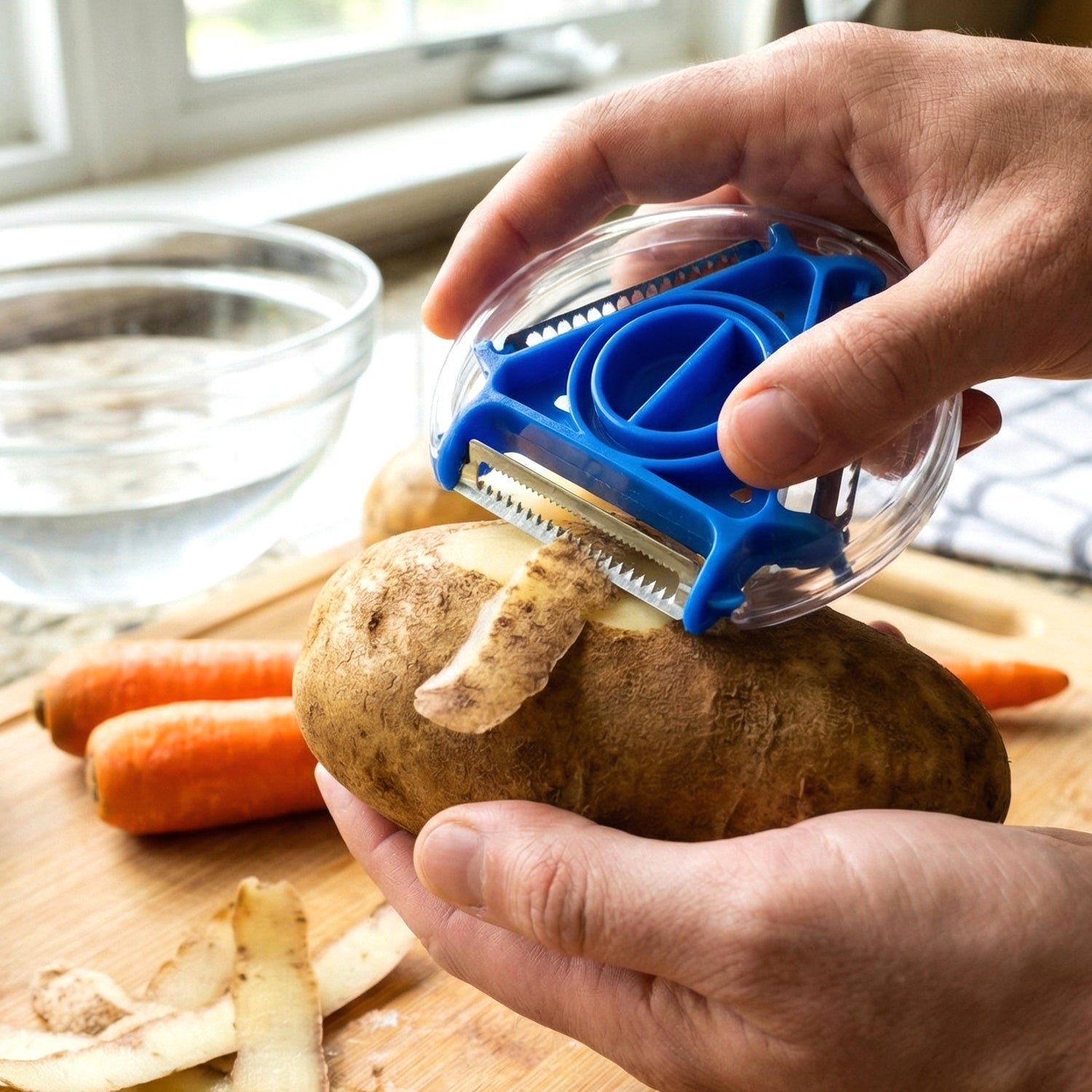 Multi-Function 3-in-1 Kitchen Peeler (1 Pc)