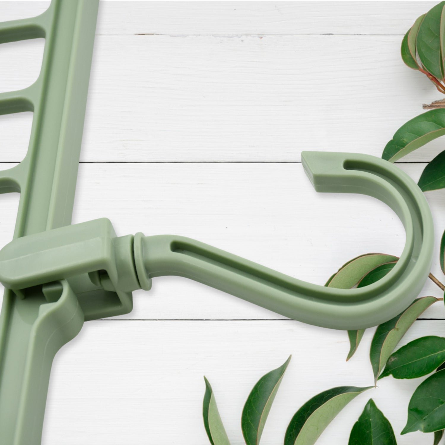 Plastic Hanging Hook - Multi-Hole Wardrobe Organizer for Clothes Storage & Display