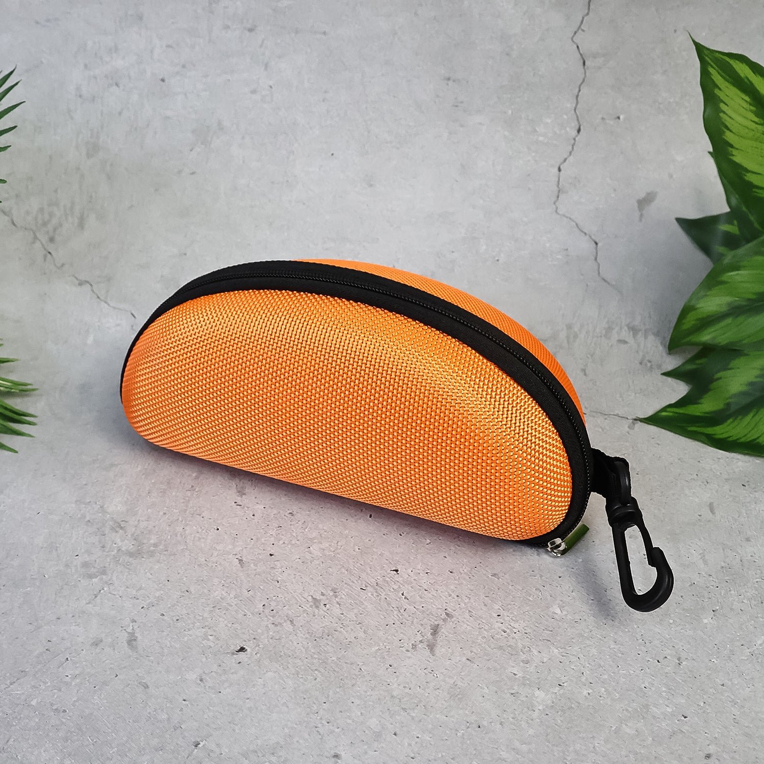 Portable Zipper Eye Glass Sunglasses Hard Case Cover (1 Pc)