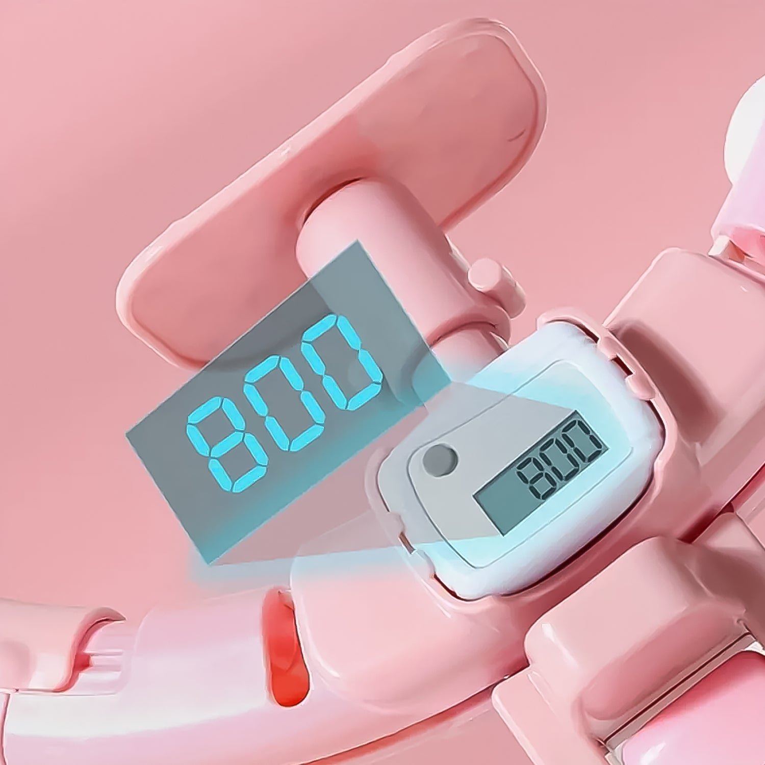 Fitness Hula Hoops with Spinning Ball and Intelligent Counter (1 Pc/ With Brown Box)