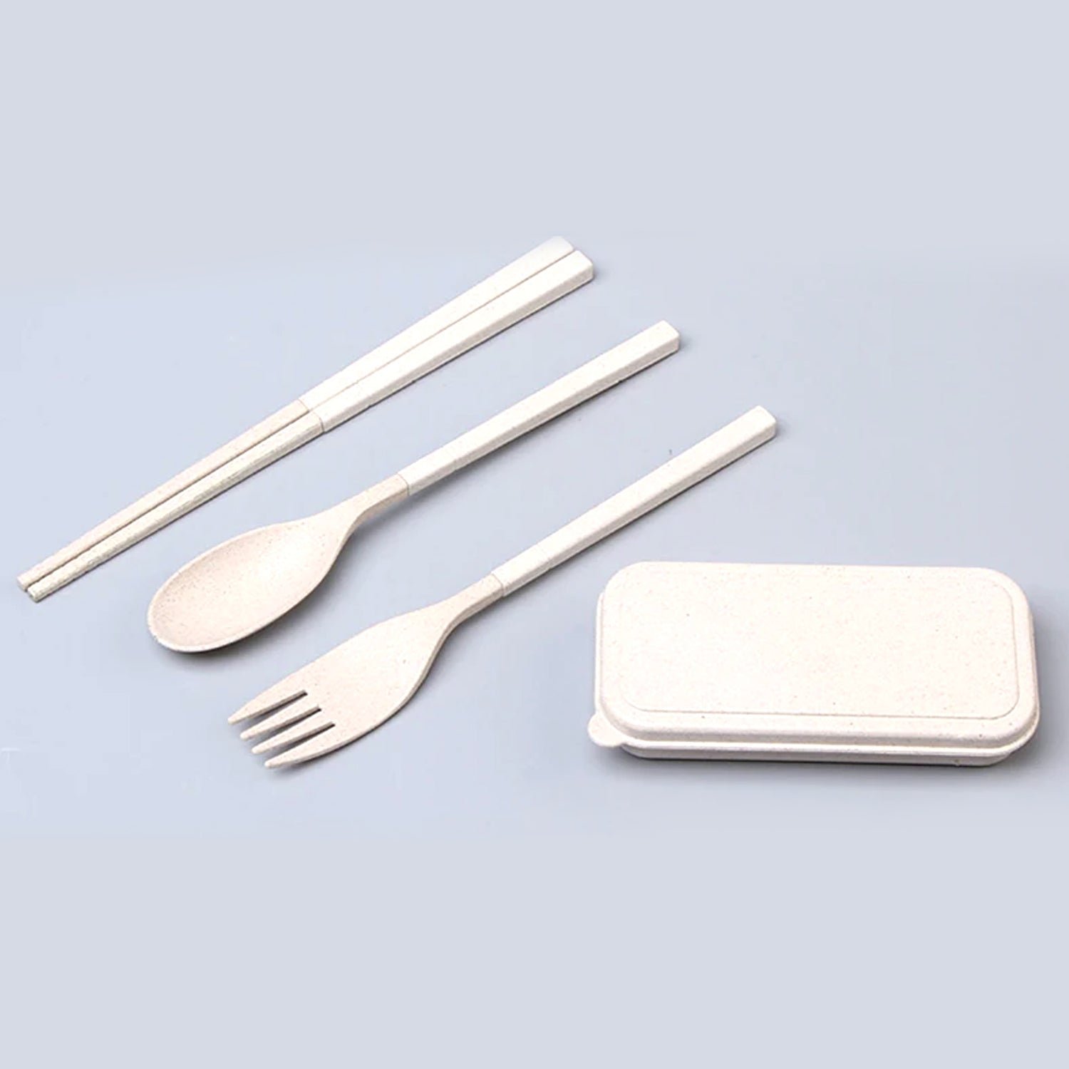 Spoon, Fork, Chopsticks Dinnerware Set 3 Pc
