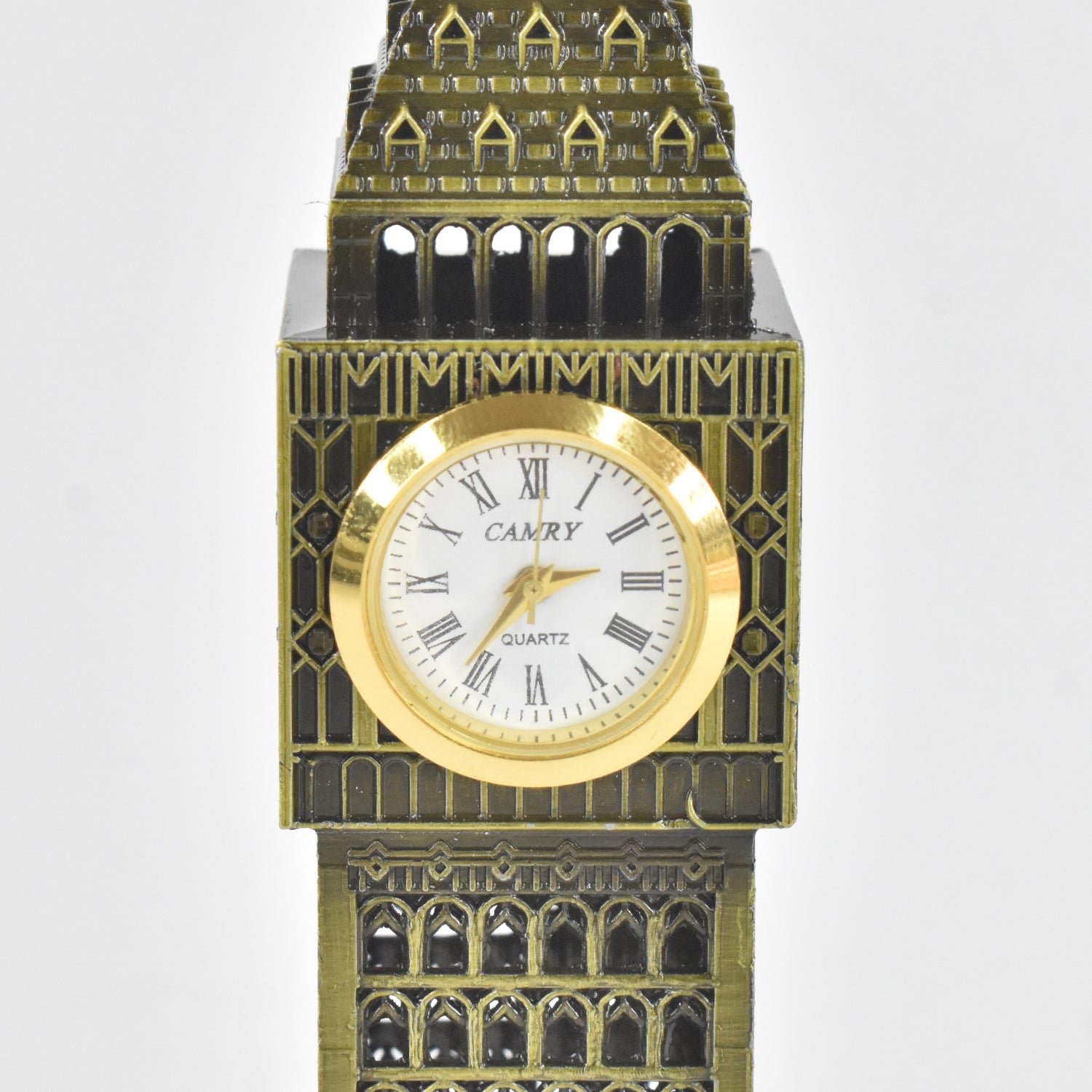 Big Ben London Clock Tower Miniature Metal Statue – Elegant Home Decor Gift
