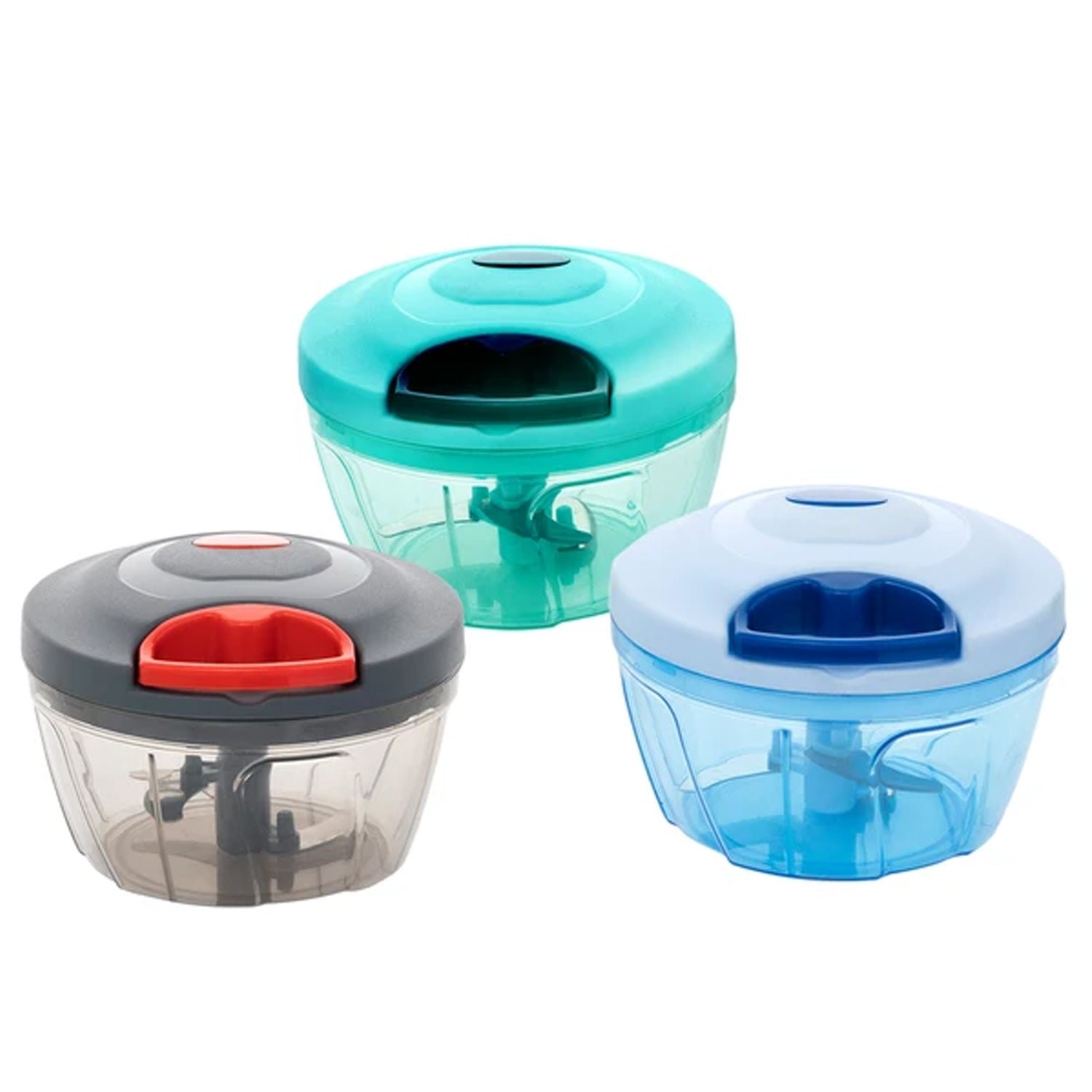 Manual Food Chopper, Compact & Powerful Hand Held Vegetable Chopper / Blender