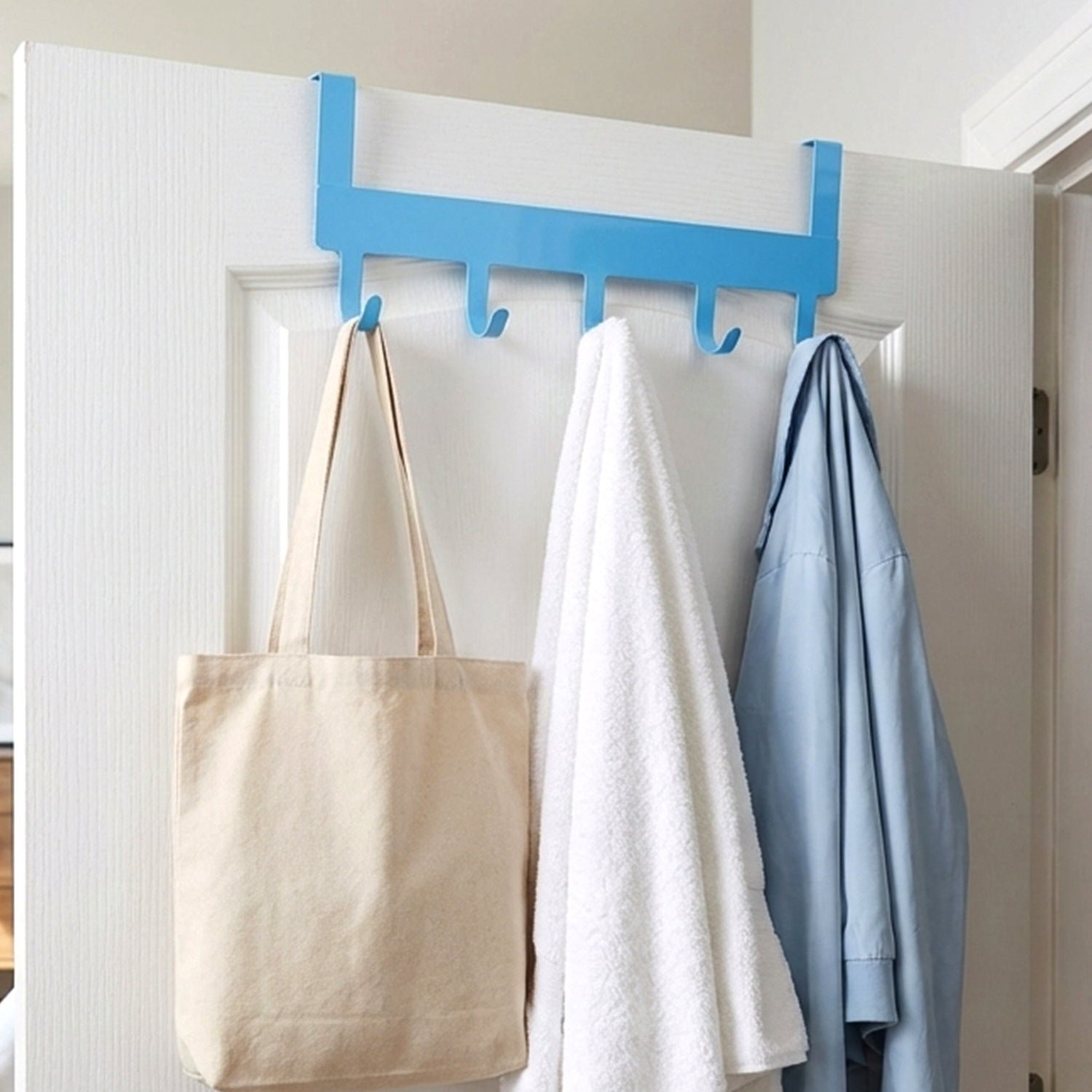 Multi Metal 5 Hook Hanging Rack (1 Pc)