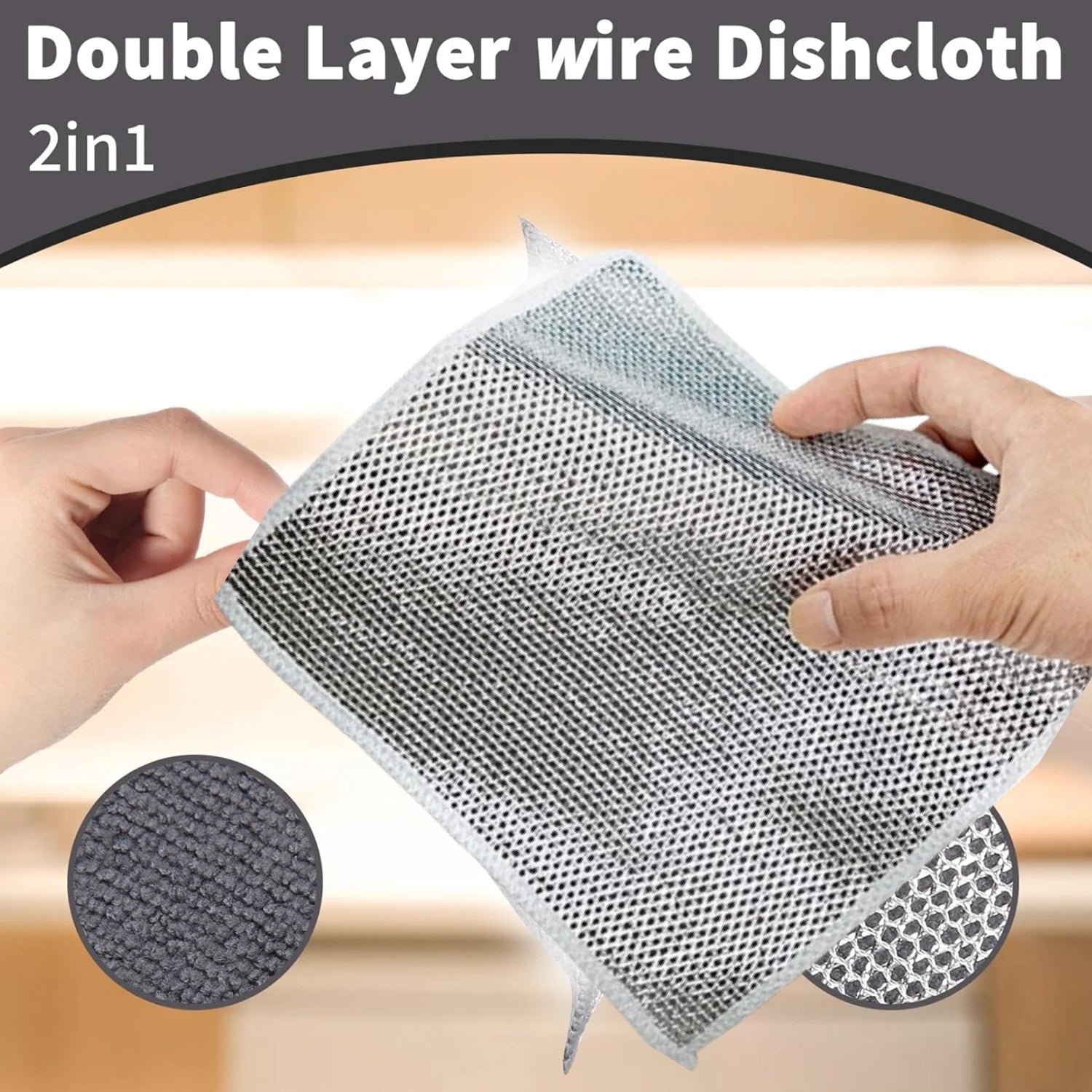 3 In 1 Kitchen Cleaning Combo Set