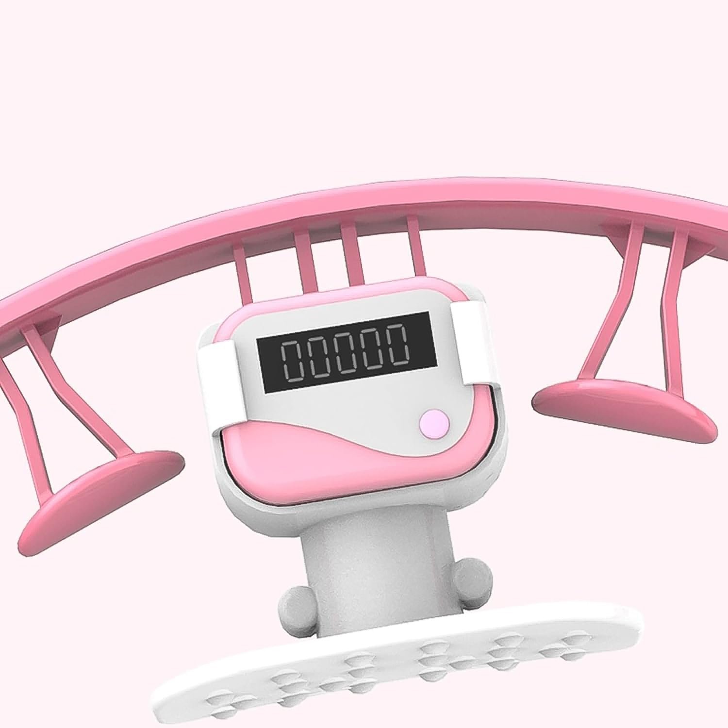 Smart Fitness Hula Hoop with Counter & Spinning Ball (1 Pc / Mix Design / Loose)