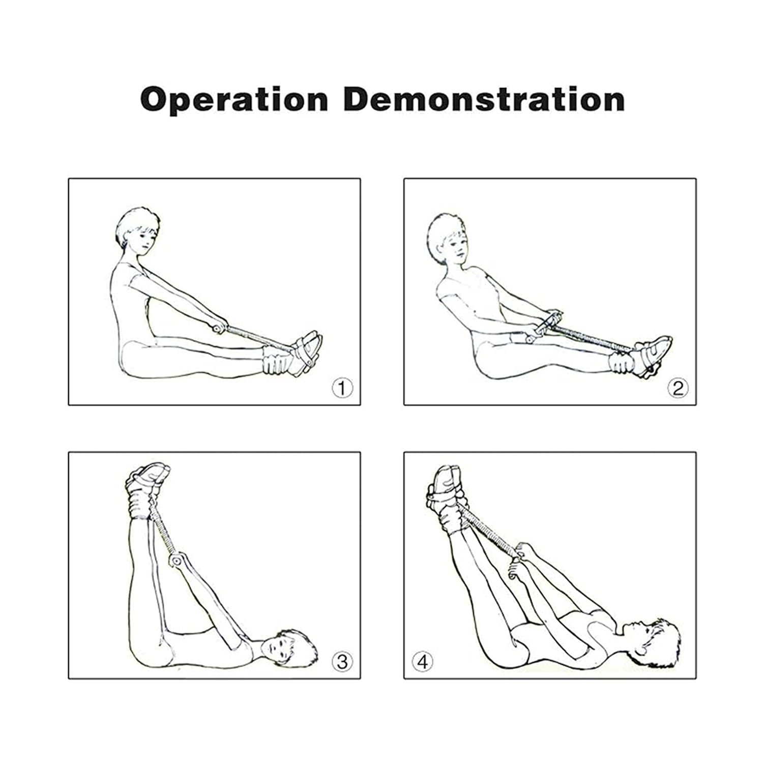Dual-Spring Tummy Trimmer - (1 Pc)