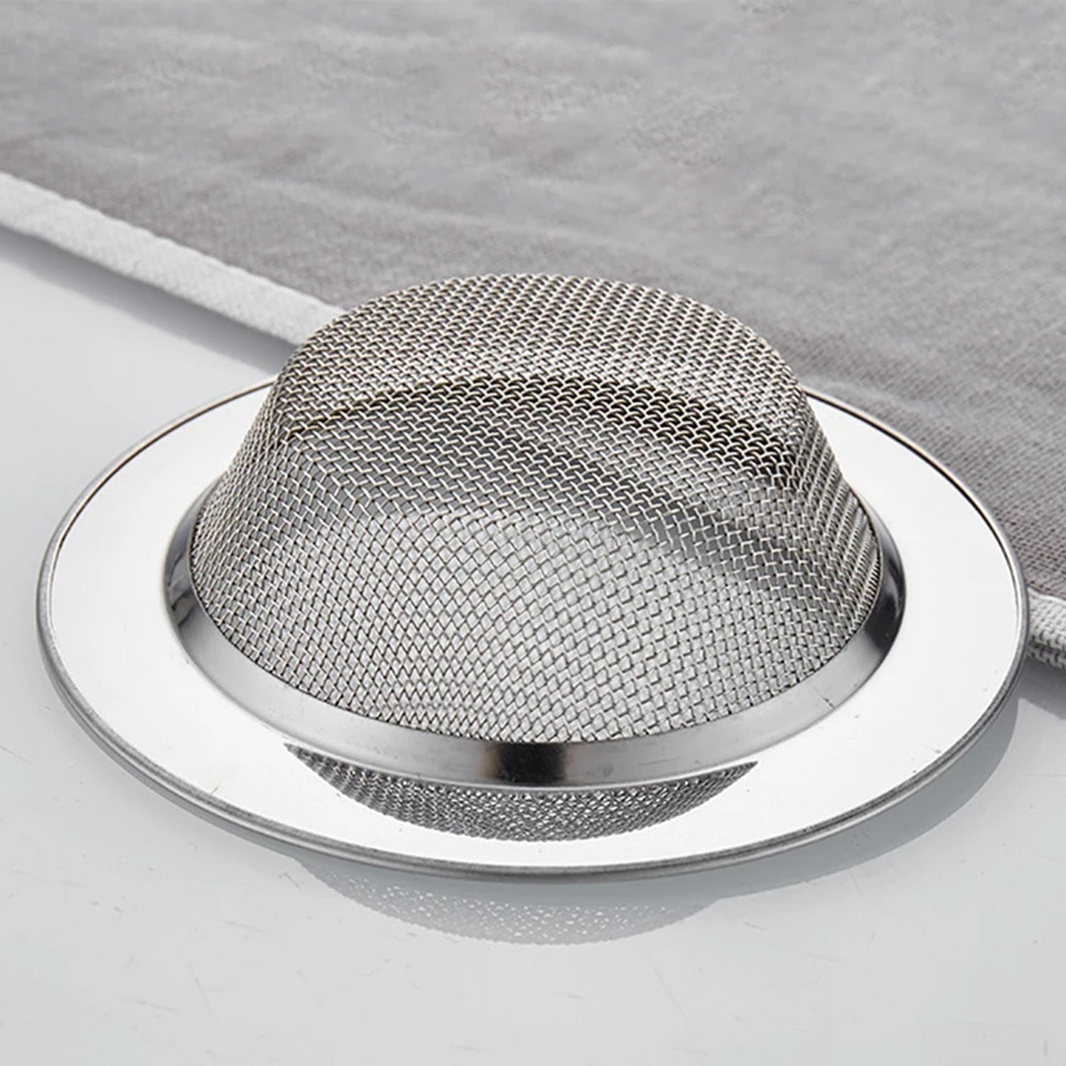 Hair Catcher and Sink Strainer - (1 Pc)