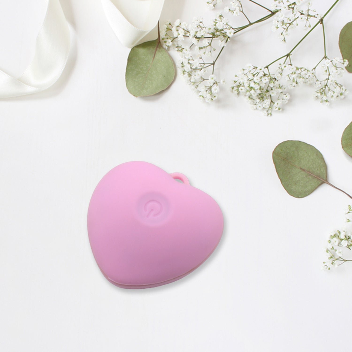 Heart-Shaped Silicone Face Wash Brush – Facial Cleansing Scrubber for Women