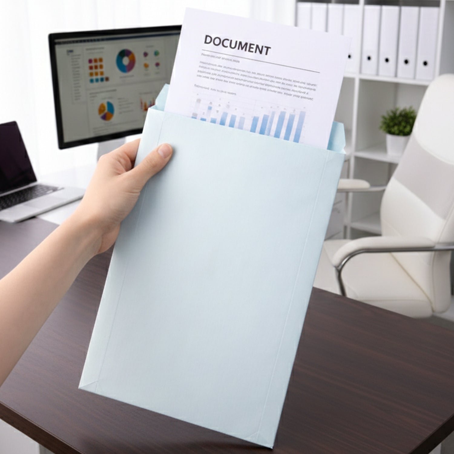 Clothline Premium Card Envelope (36x25cm, 1 Pc)