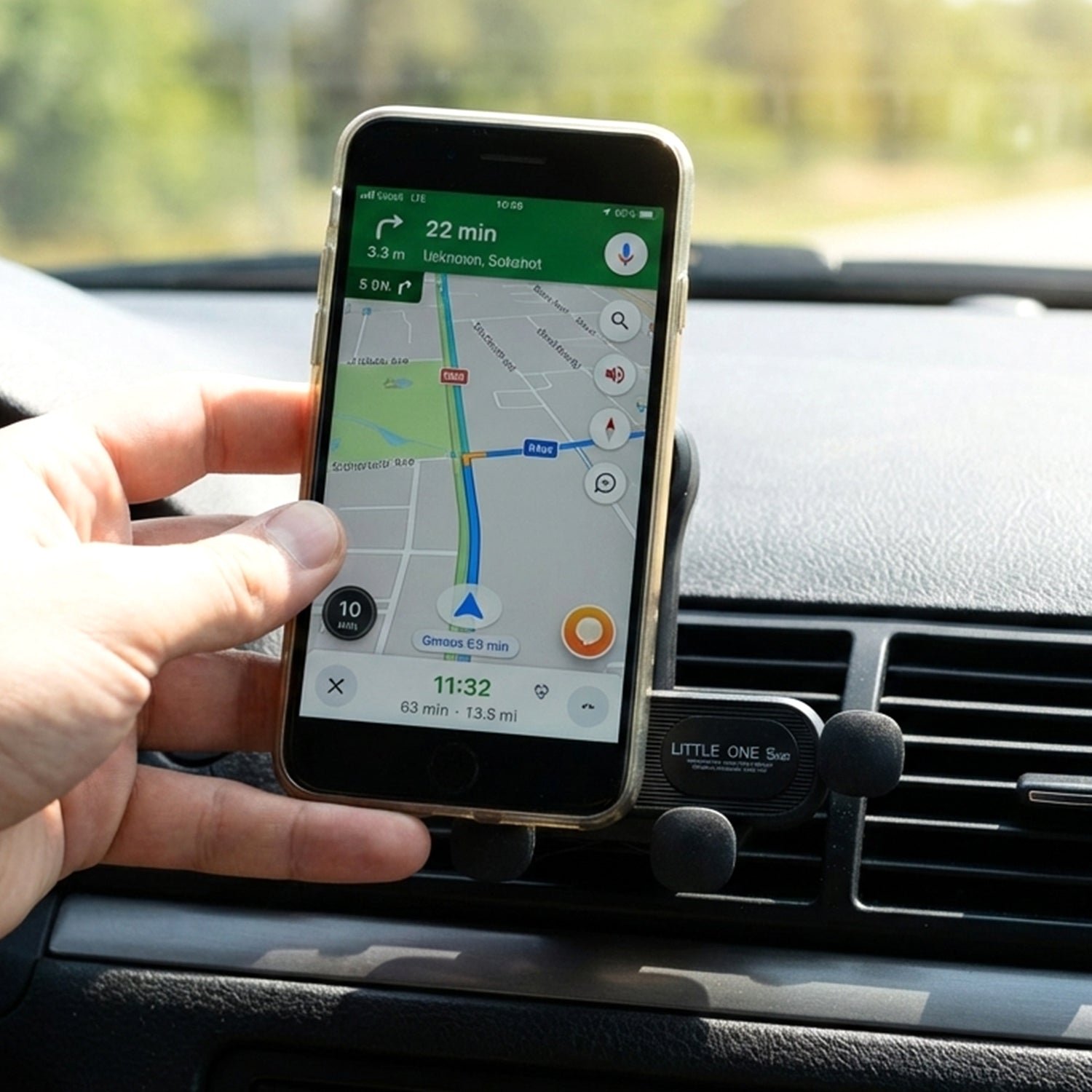 Universal Car Air Vent Mobile Phone Holder (1 Pc)