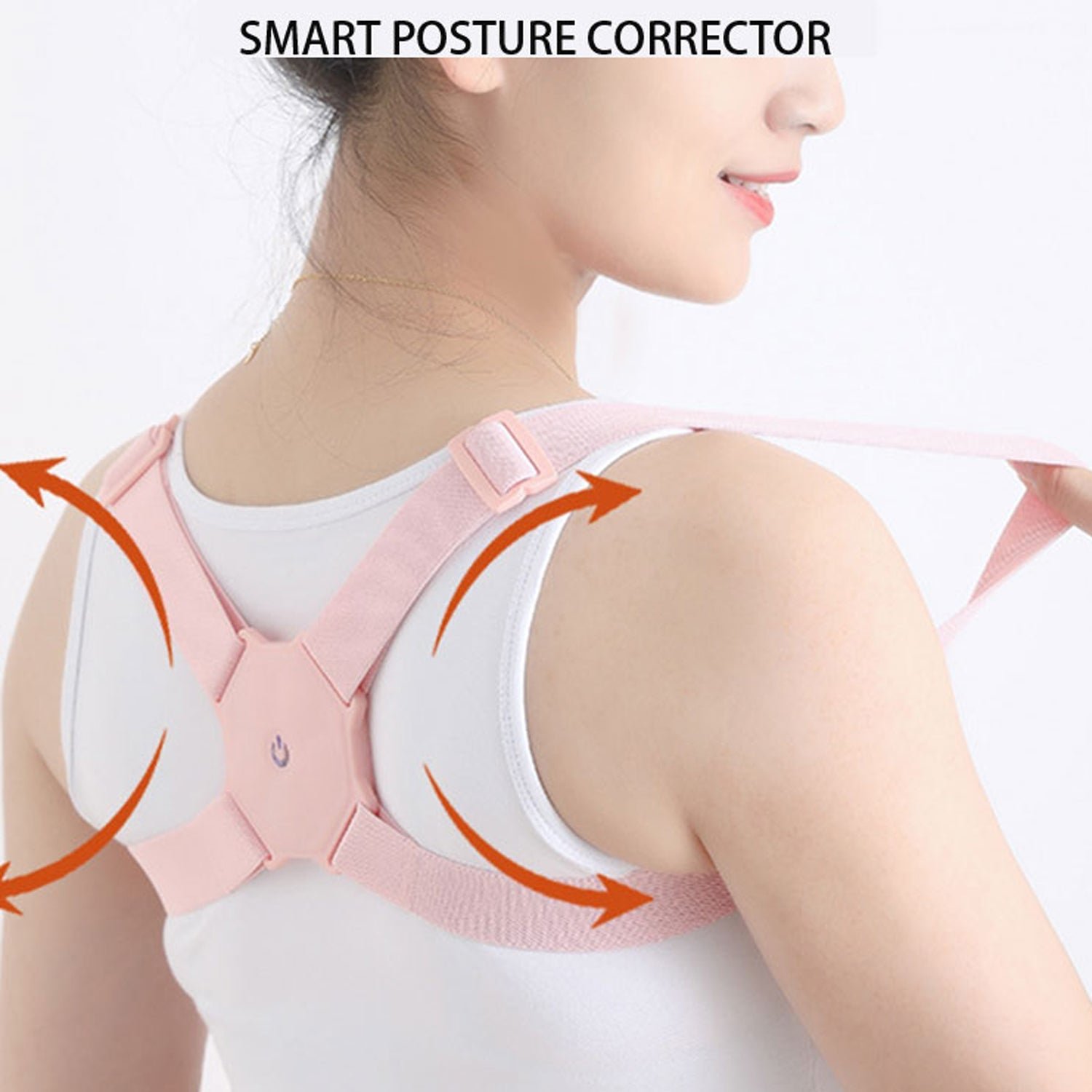 Smart Back Posture Corrector with Vibration Reminder – Shoulder Support (Unisex)