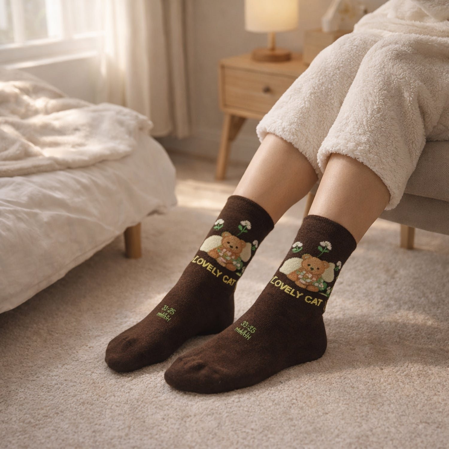 Premium Soft Light Socks (1 Pair / Long)