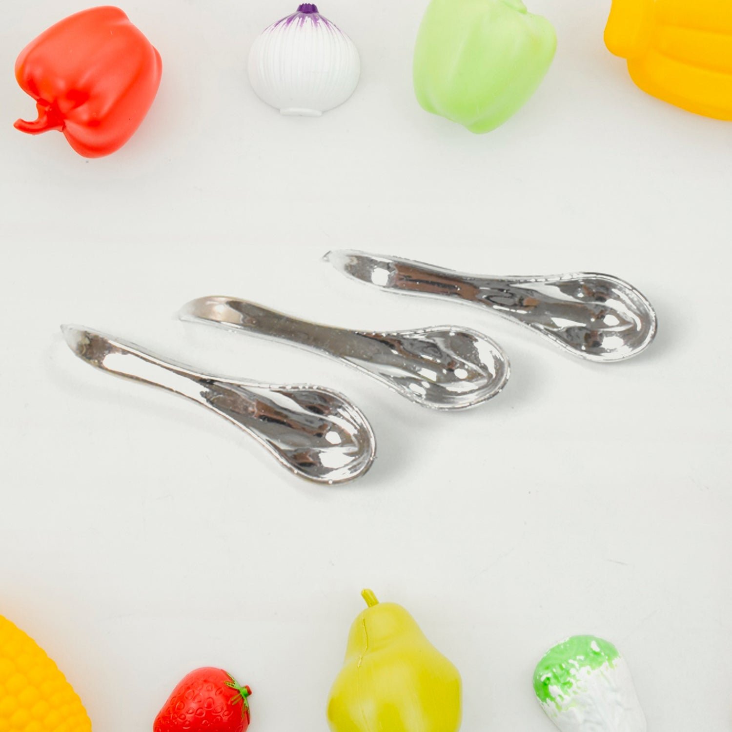 Tickles Tea toy Set | Coffee Kitchen Plastic Set (14 Pcs / Mix Size & Design)