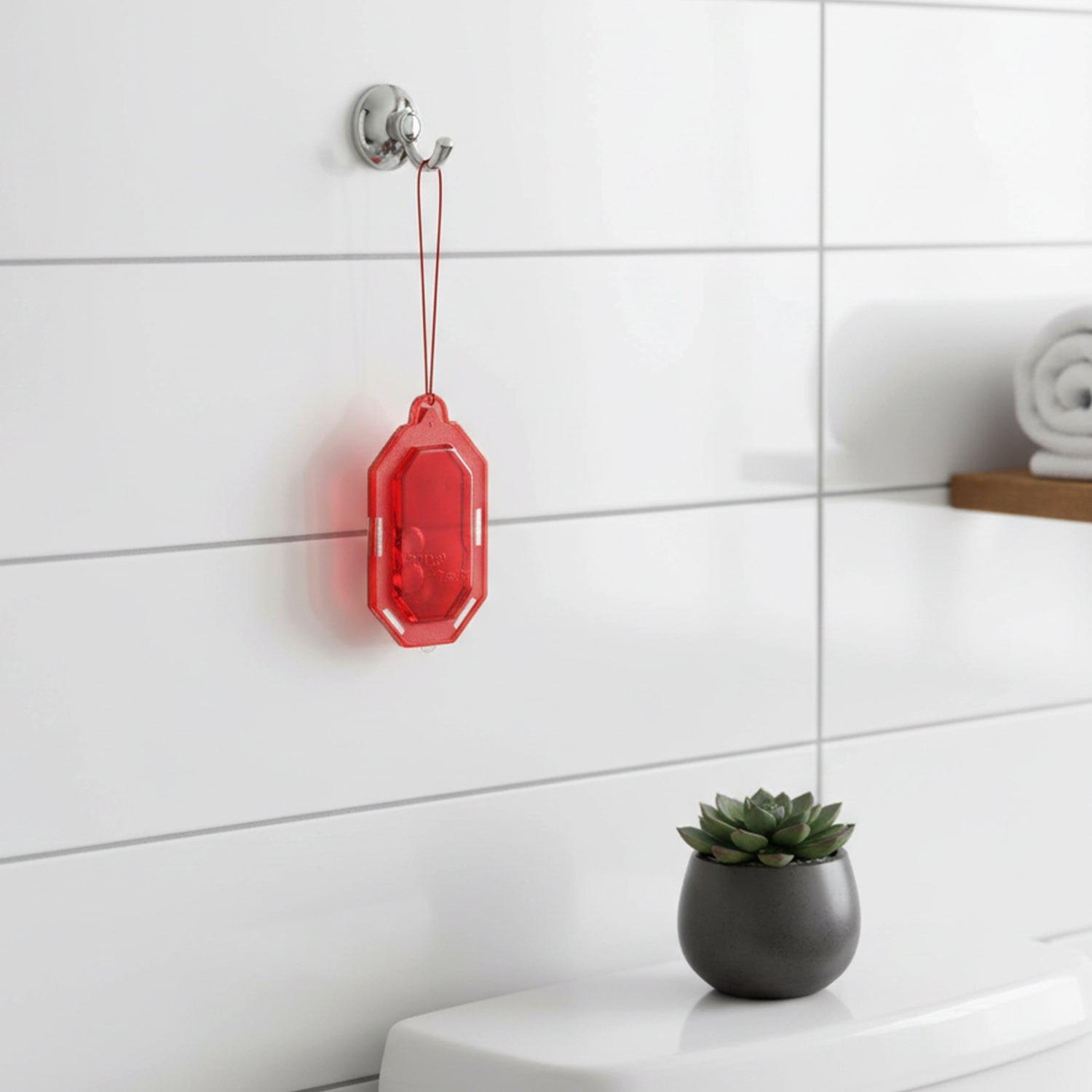 Hanging Bathroom Air Freshener Apple Barry Gel (1 Pc, 9.5 Gm)