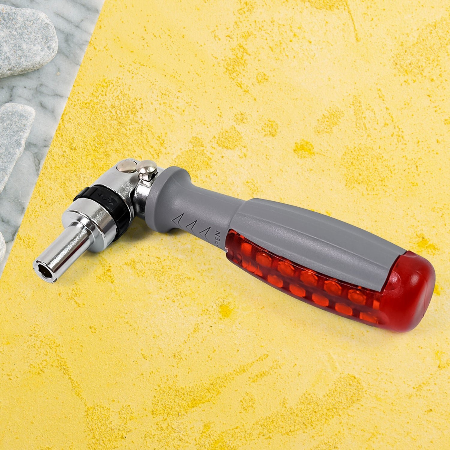 Multi Bits Ratchet Screwdriver Set, Adjustable Angle Two-Way Ratcheting (1 Set)