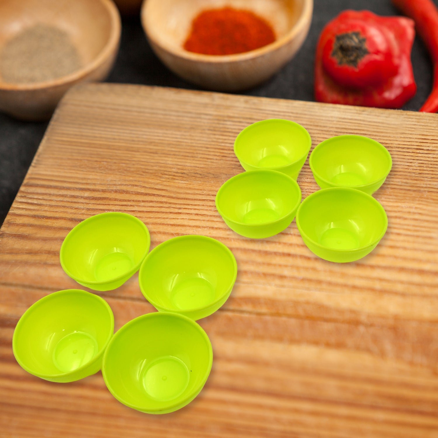 Multipurpose Small Plastic Bowl Katori Microwave Safe Bowl 8 Pcs Set