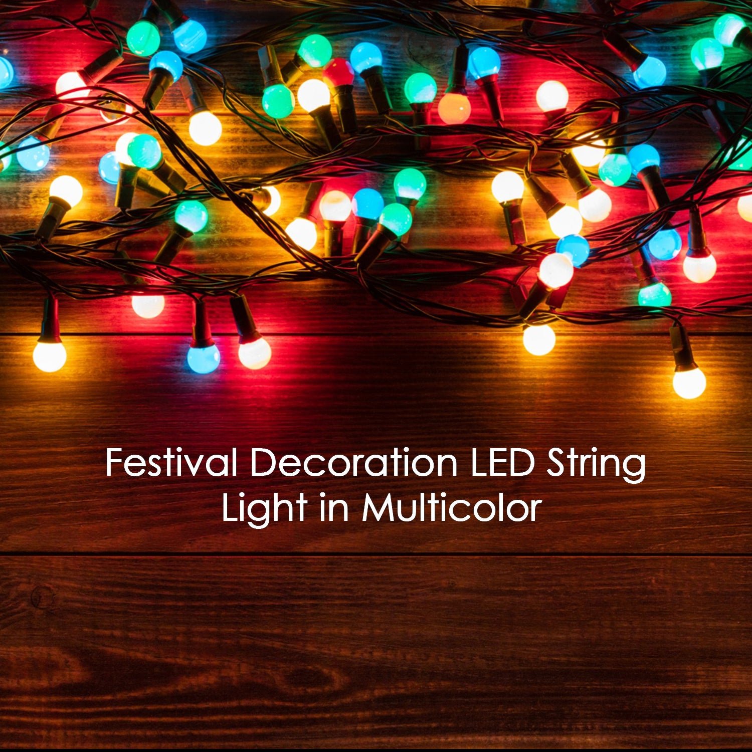 6Mtr Home Decoration Diwali & Wedding LED Christmas String Light (60L 6 Mtr)