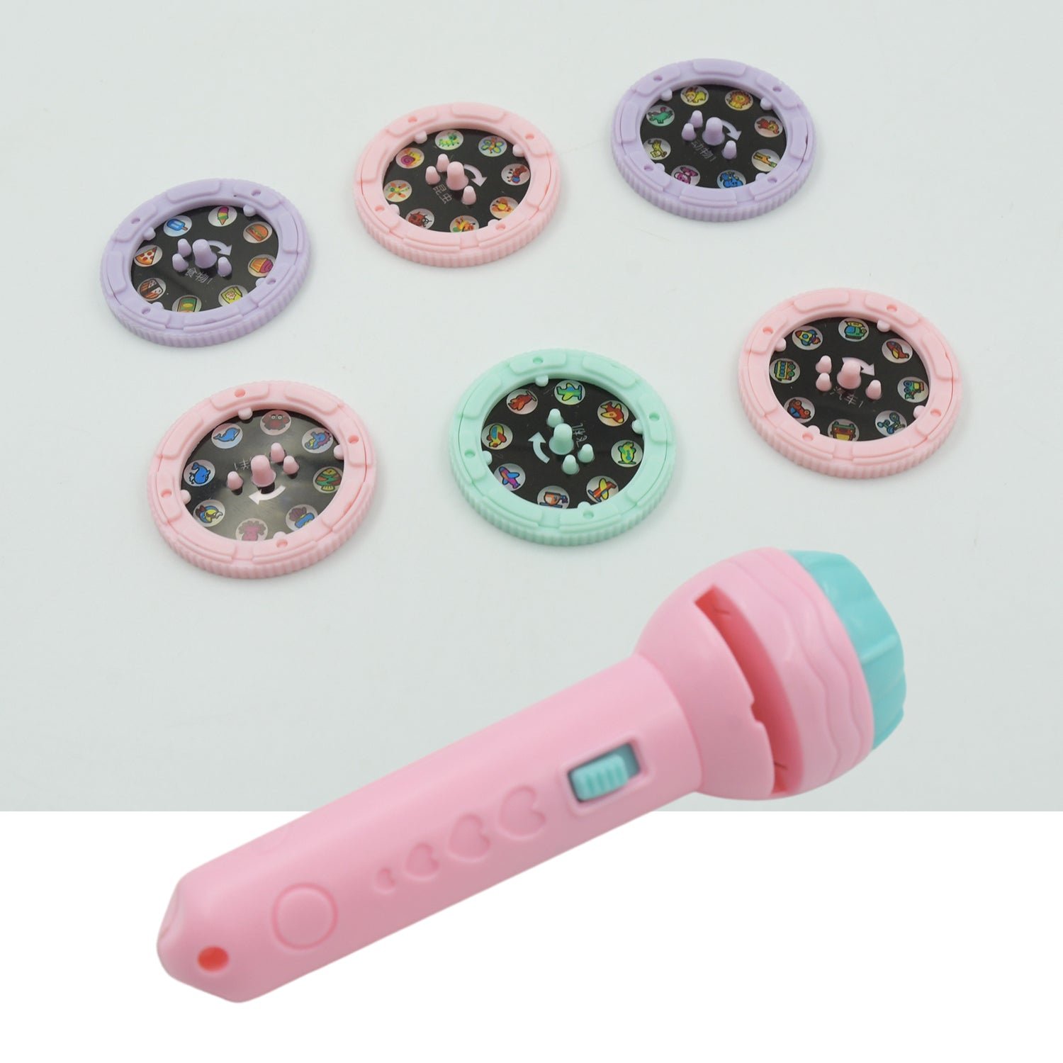 Mini Slide Projector for Kids with 6 Slides – Educational Learning Toy