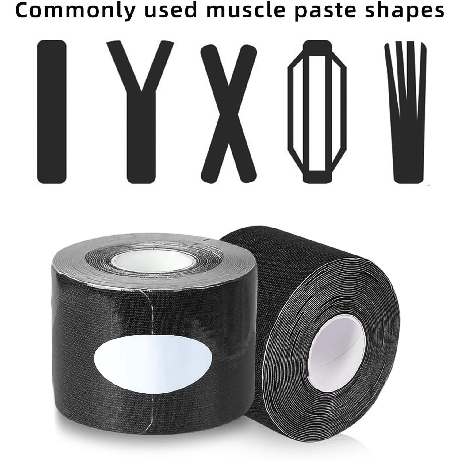 Kinesiology Tape Physiotherapy Tape For Sports Injury Pain Relief (5 cm X 5m / 1 Pc)