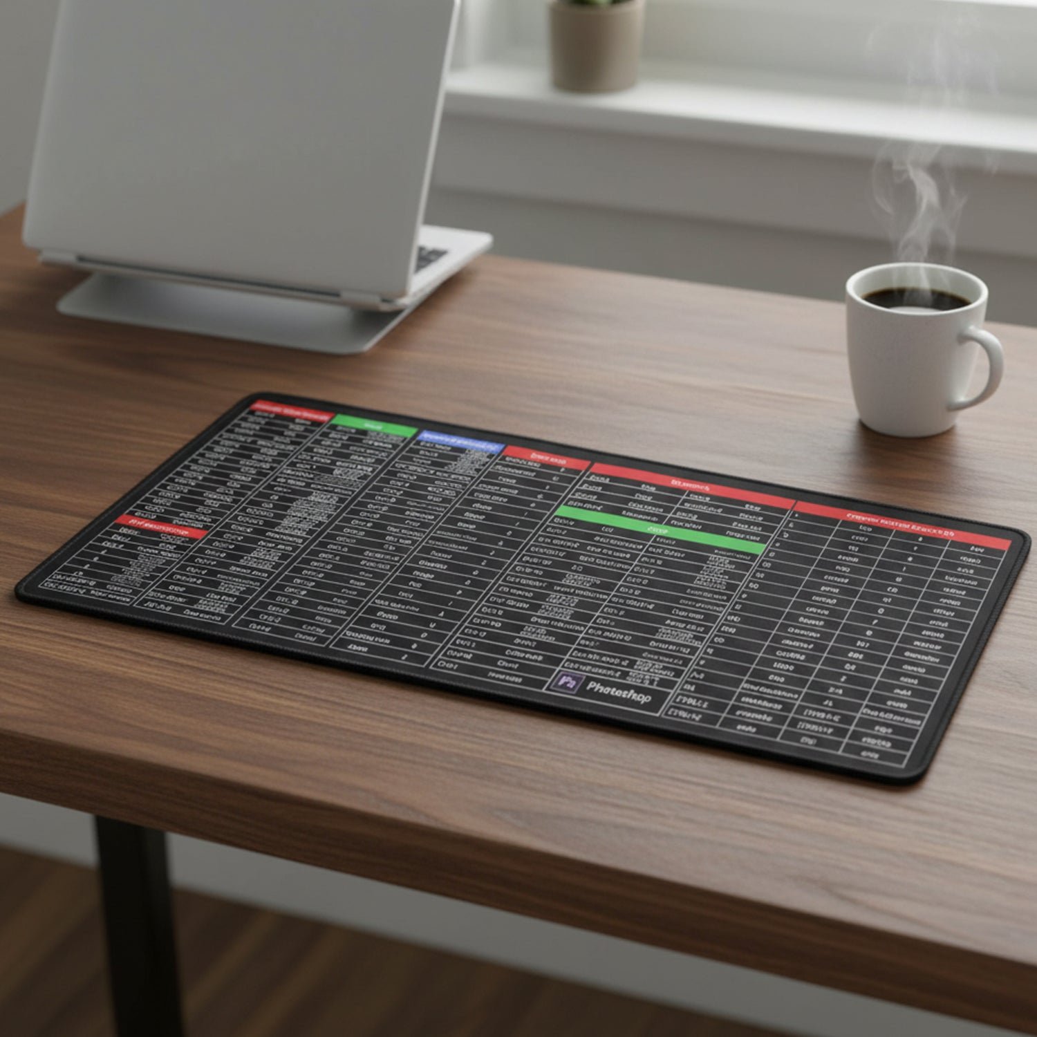 Shortcut Keyboard Mouse Pad Extended Desk Mat 70 x 30 Cm