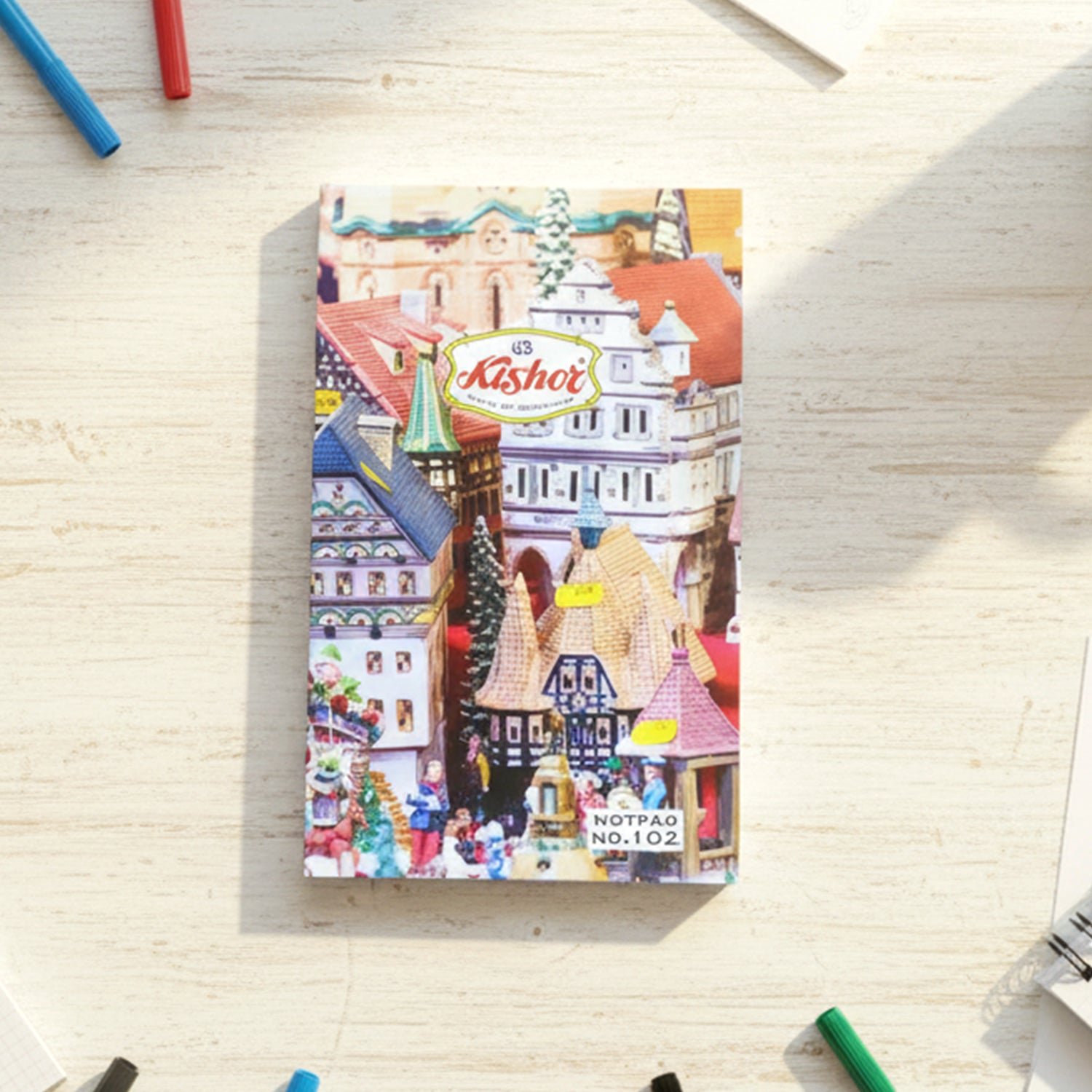 Premium Pocket Notebook – 80-Page Writing Notepad (165 × 105 mm, 1 Pc)