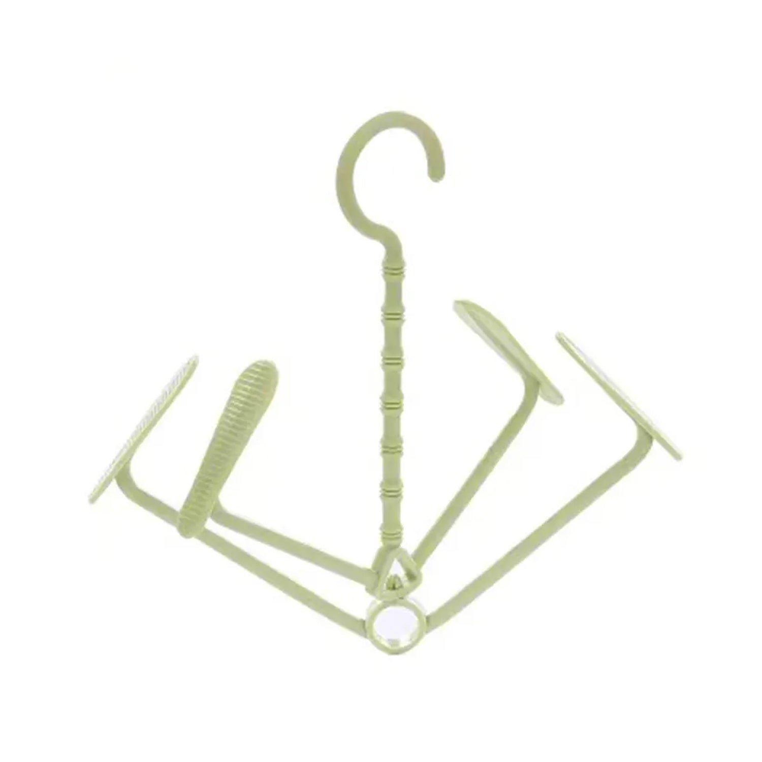 Hanging Shoe Rack Rotating Four Hooks Portable Drying Shoe Rack