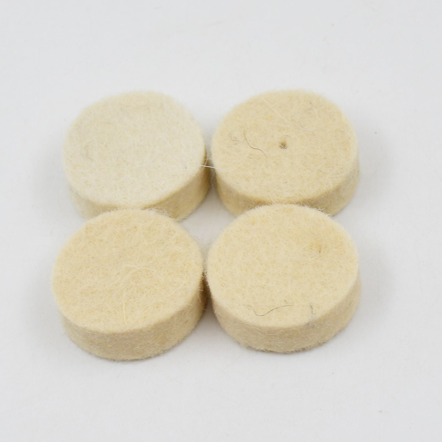 Rotary Tool Accessory Wool Felt Polishing Pad Felt (5 Pcs Set)