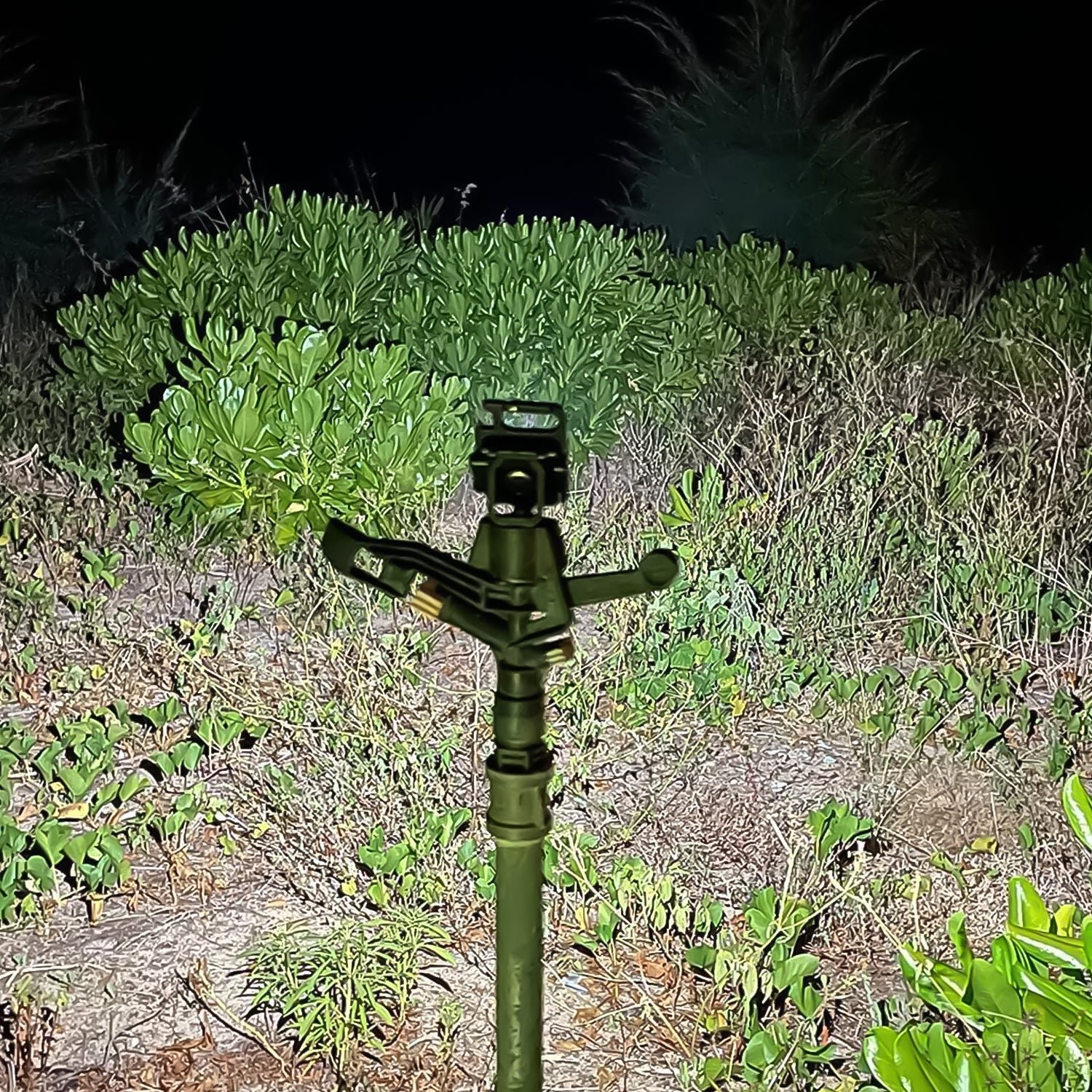 LED Battery Operated Keychain Flashlight with Folding Bracket (1 Pc)