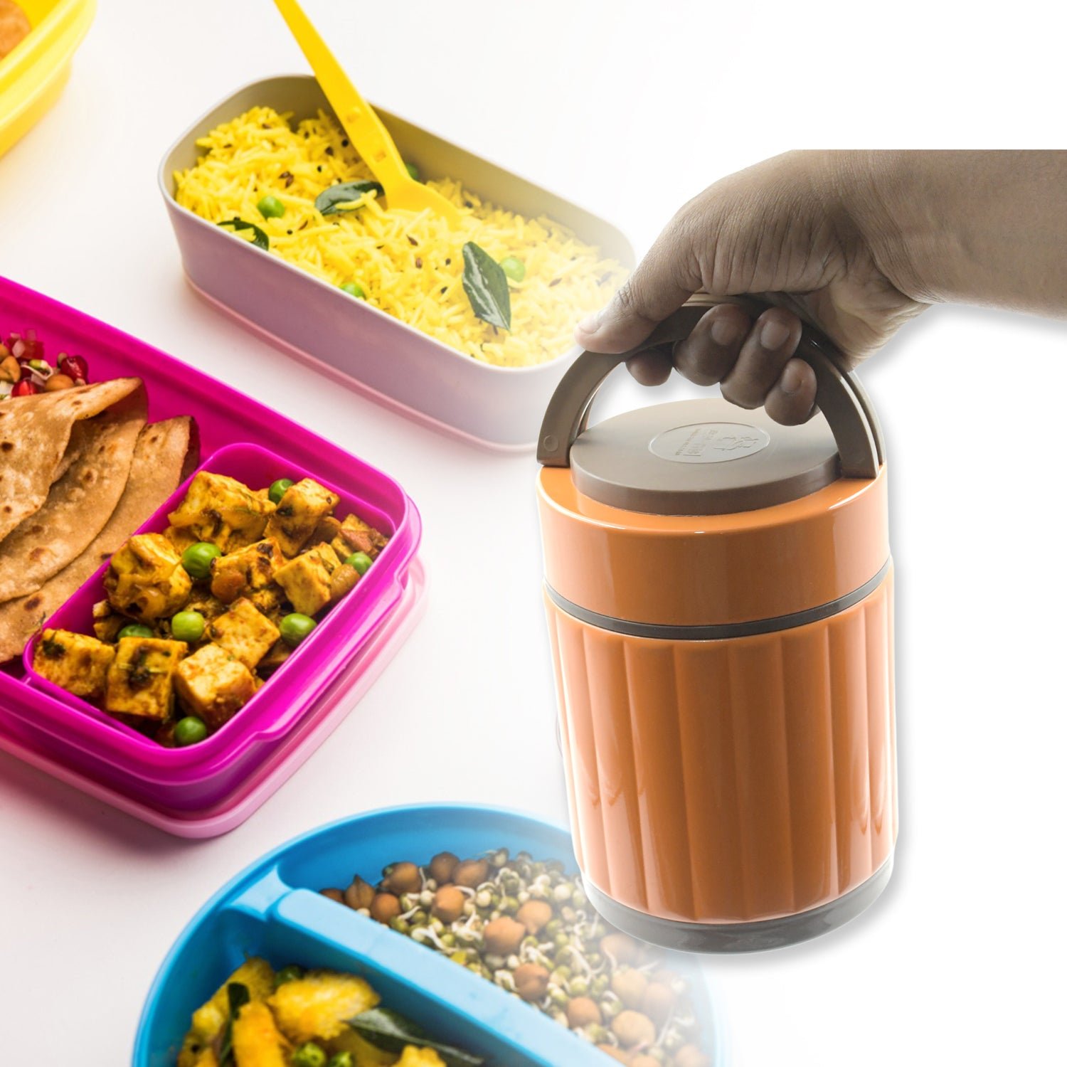 Leak-proof Thermos Flask For Hot Food, Warm Soup Cup