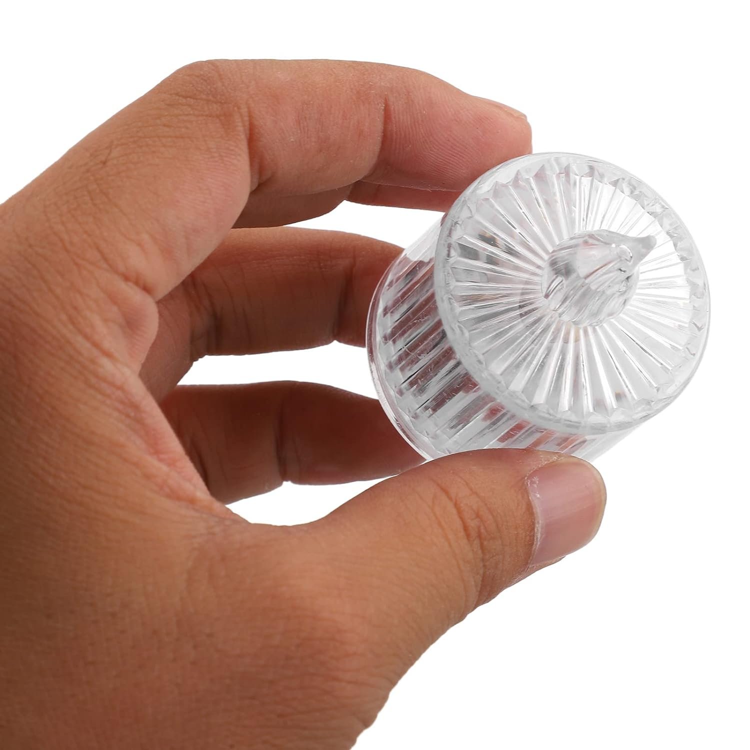 Flameless Acrylic LED Tealight Candles for Festival Decor (12 Pc)