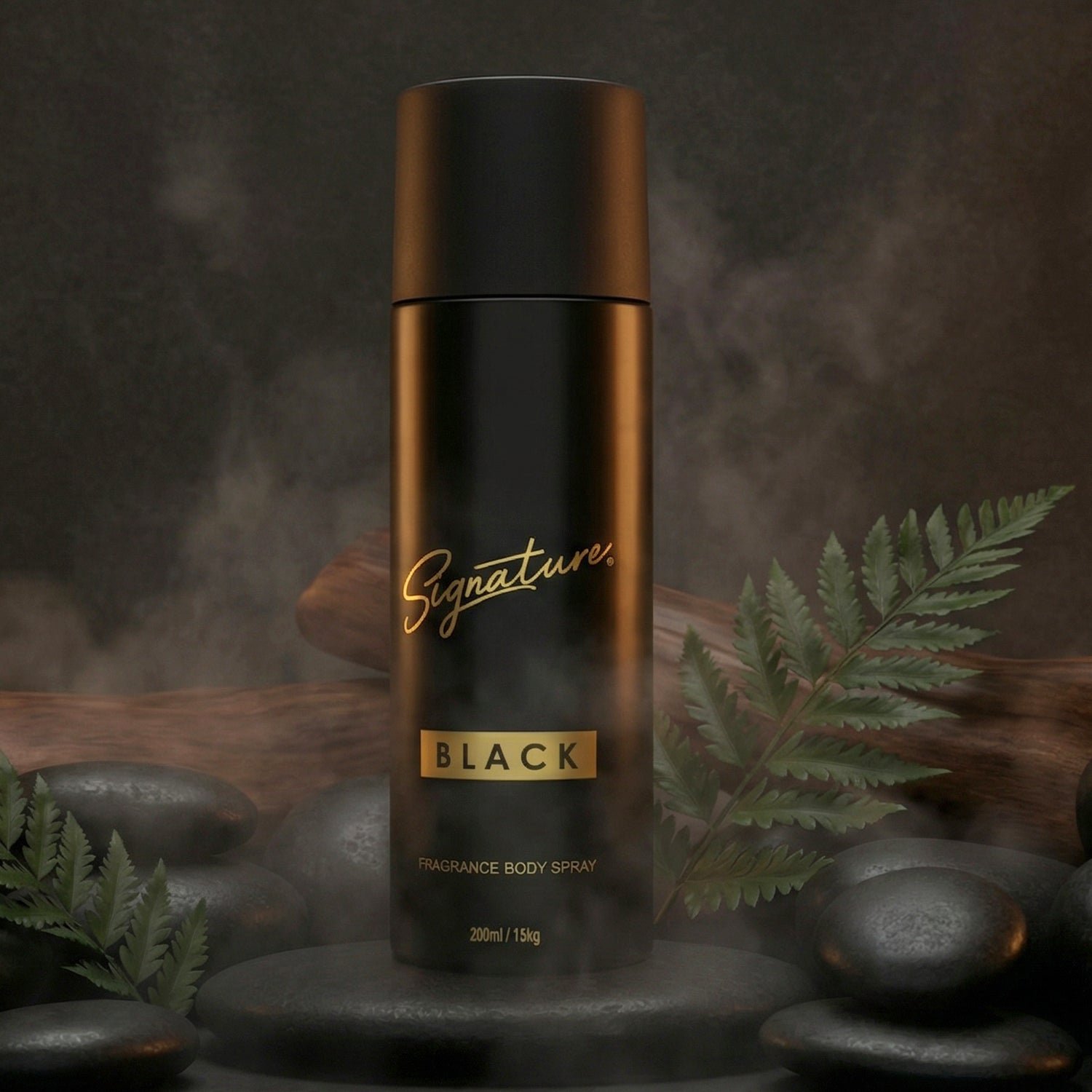 Signature Premium Black Fragrance Body Spray 200 ML