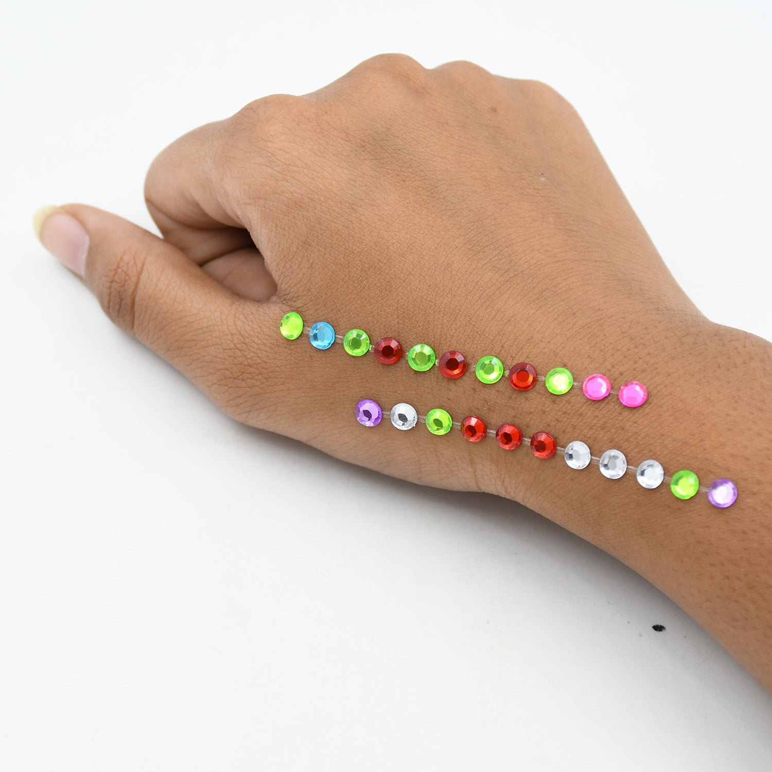 Self Adhesive Multi Size Shaped Shining Stones Crystals Stickers