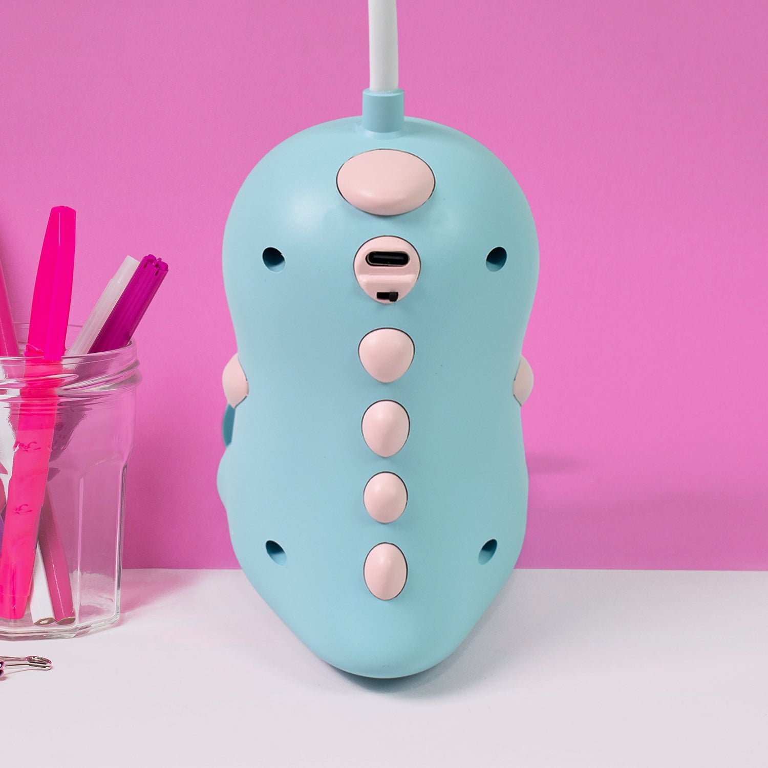 Cartoon LED Desk Light, LED Lamps Button Control (1 Pc / Mix Color)