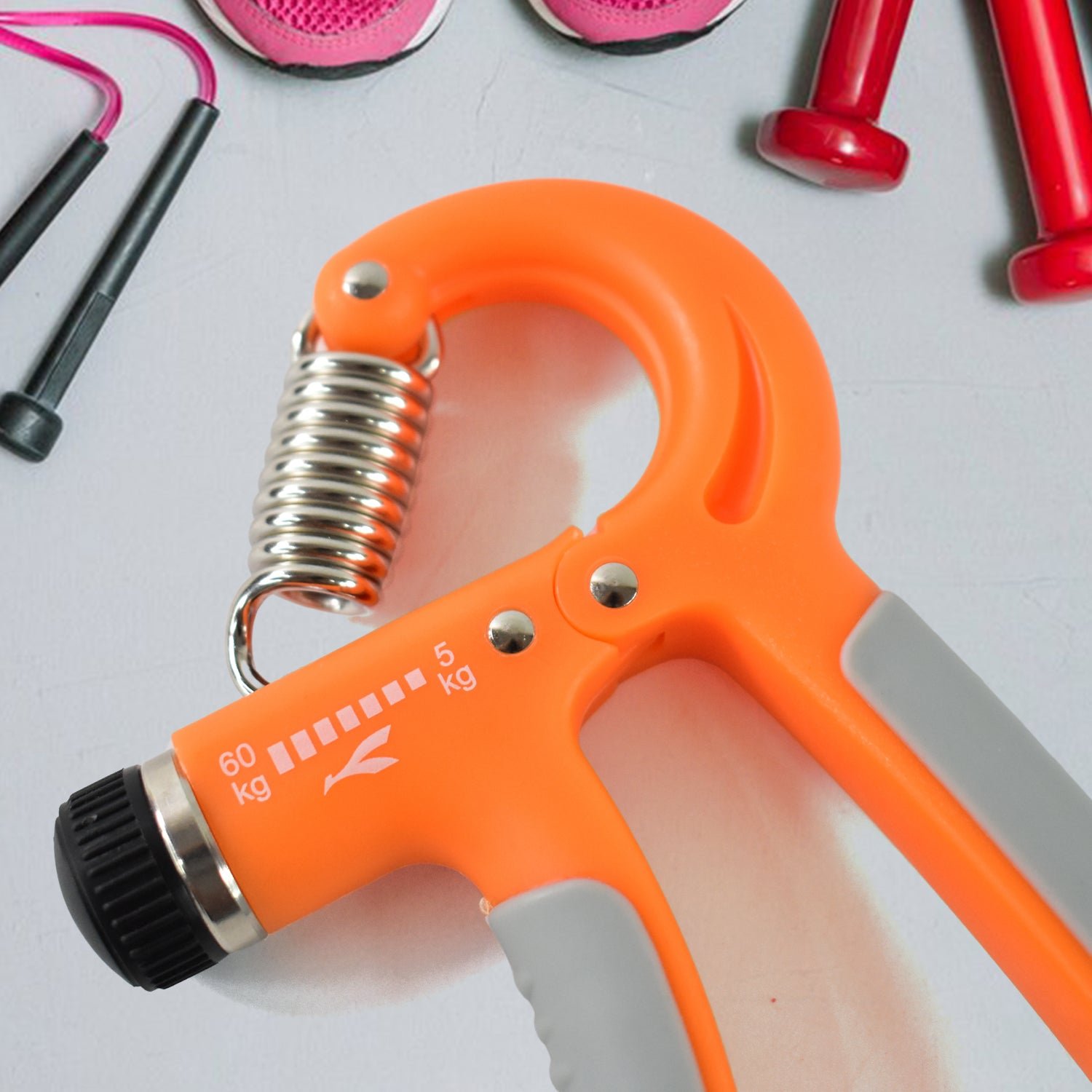 Konex Adjustable Hand Grip Strengthener – 5kg to 60kg Resistance (1 Pc)